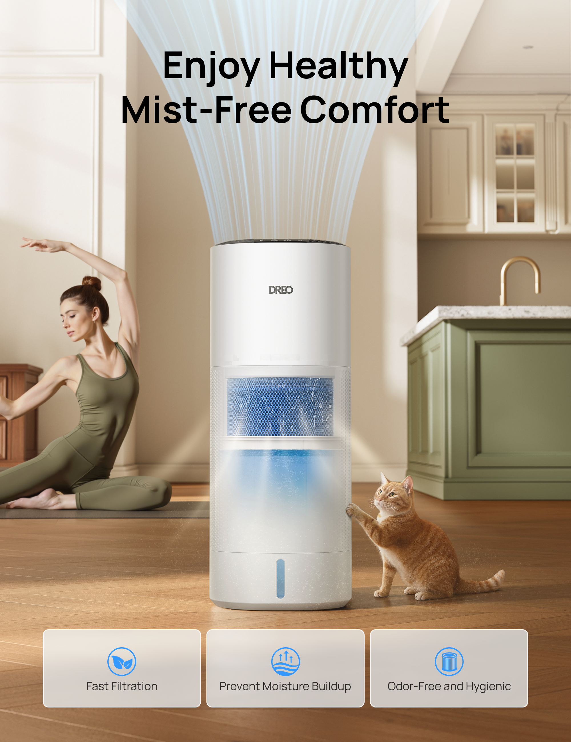dreo-smart-humidifier-774s-10l-verdunstungs-luftbefeuchter-ohne-nebel image 4