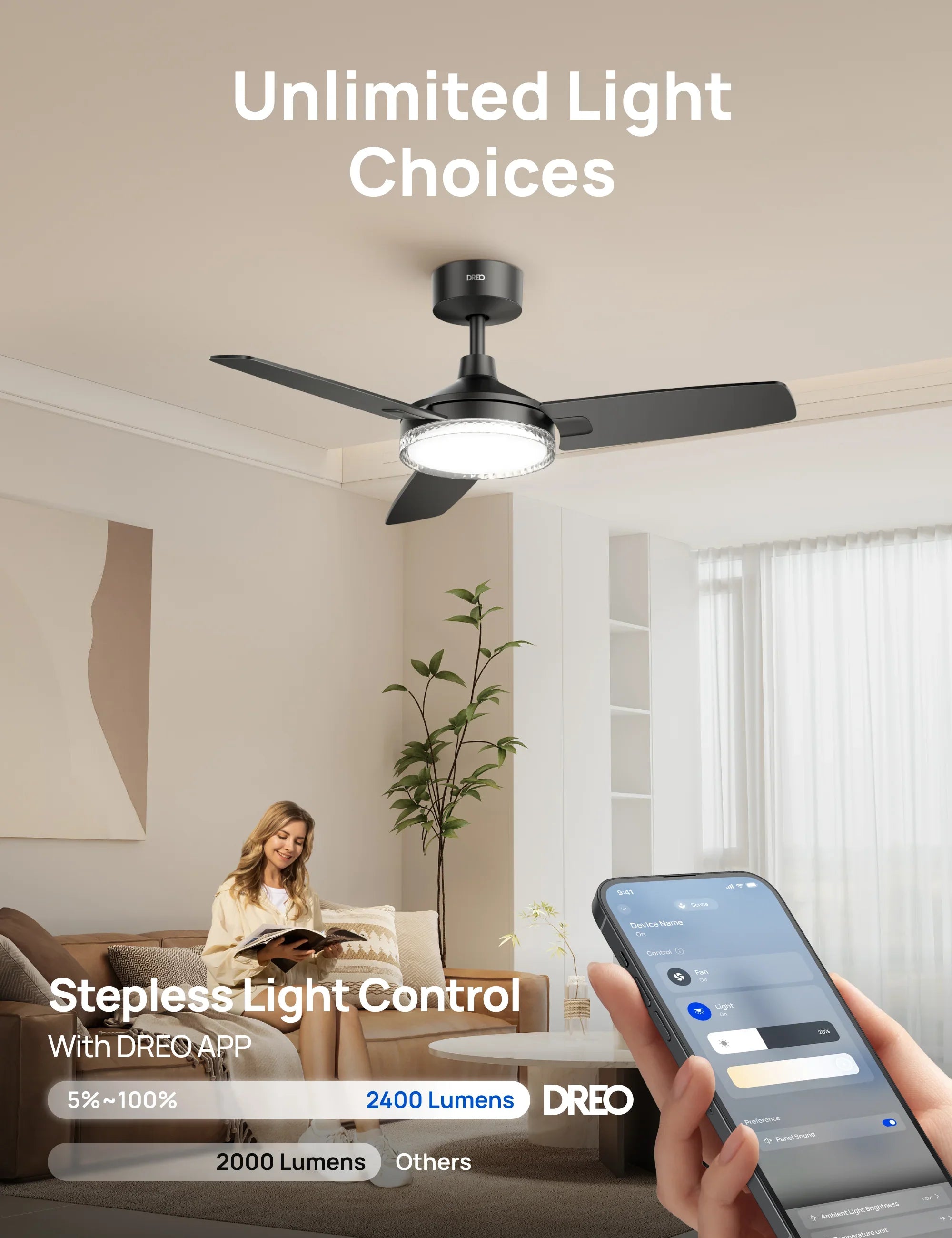 dreo-325s-smart-deckenventilator-mit-licht-und-3171-cfm image 4