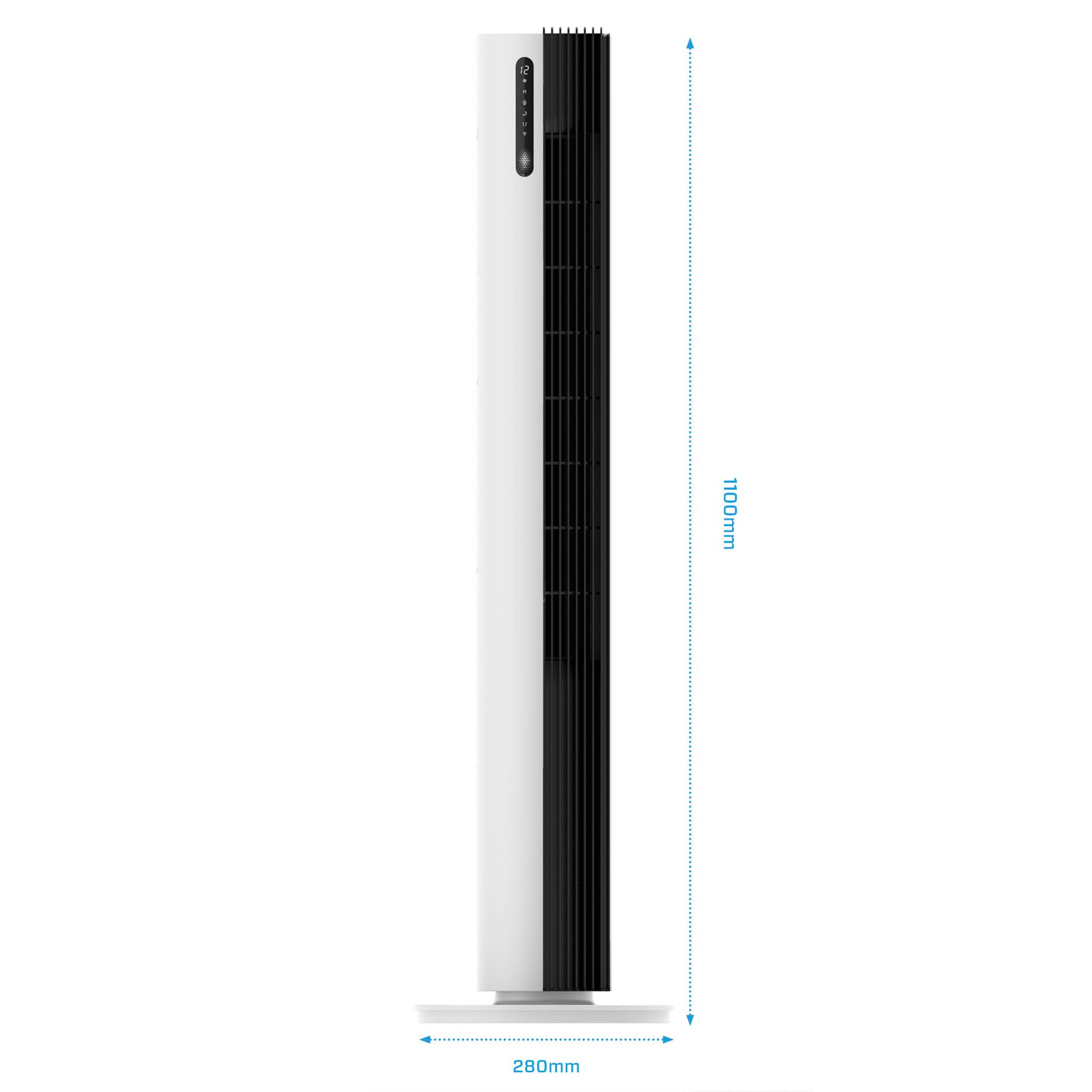clean-air-optima-ca-407-smart-turmventilator-wei-schwarz-500m-h-app image 5