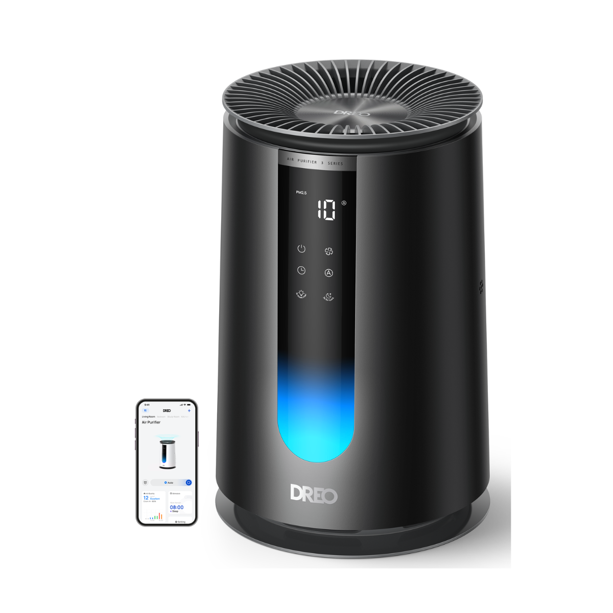 dreo-338s-luftreiniger-115-cfm-mit-hepa-und-aroma-fach image 2