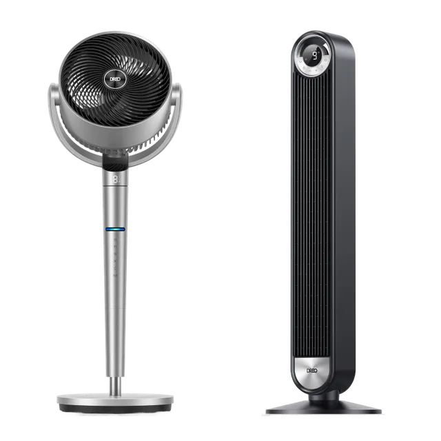 dreo-turbopoly-fan-707s-tower-fan-519-ventilator-set image 1