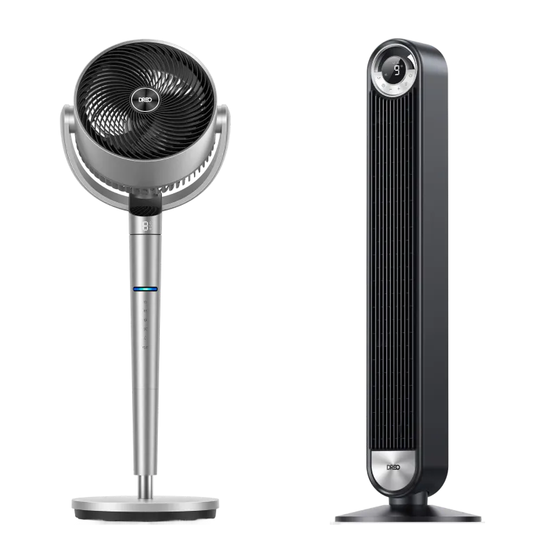 dreo-turbopoly-fan-707s-tower-fan-519-ventilator-set image 1