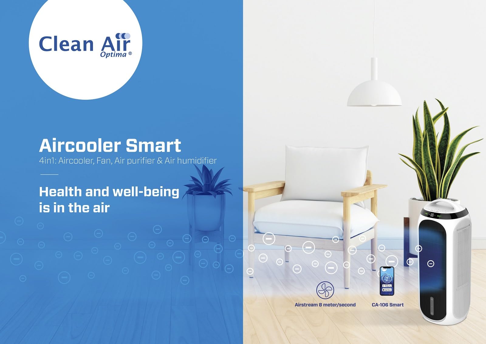 clean-air-optima-ca-106-smart-4in1-luftk-hler-luftreiniger-luftbefeuchter-ventil image 8