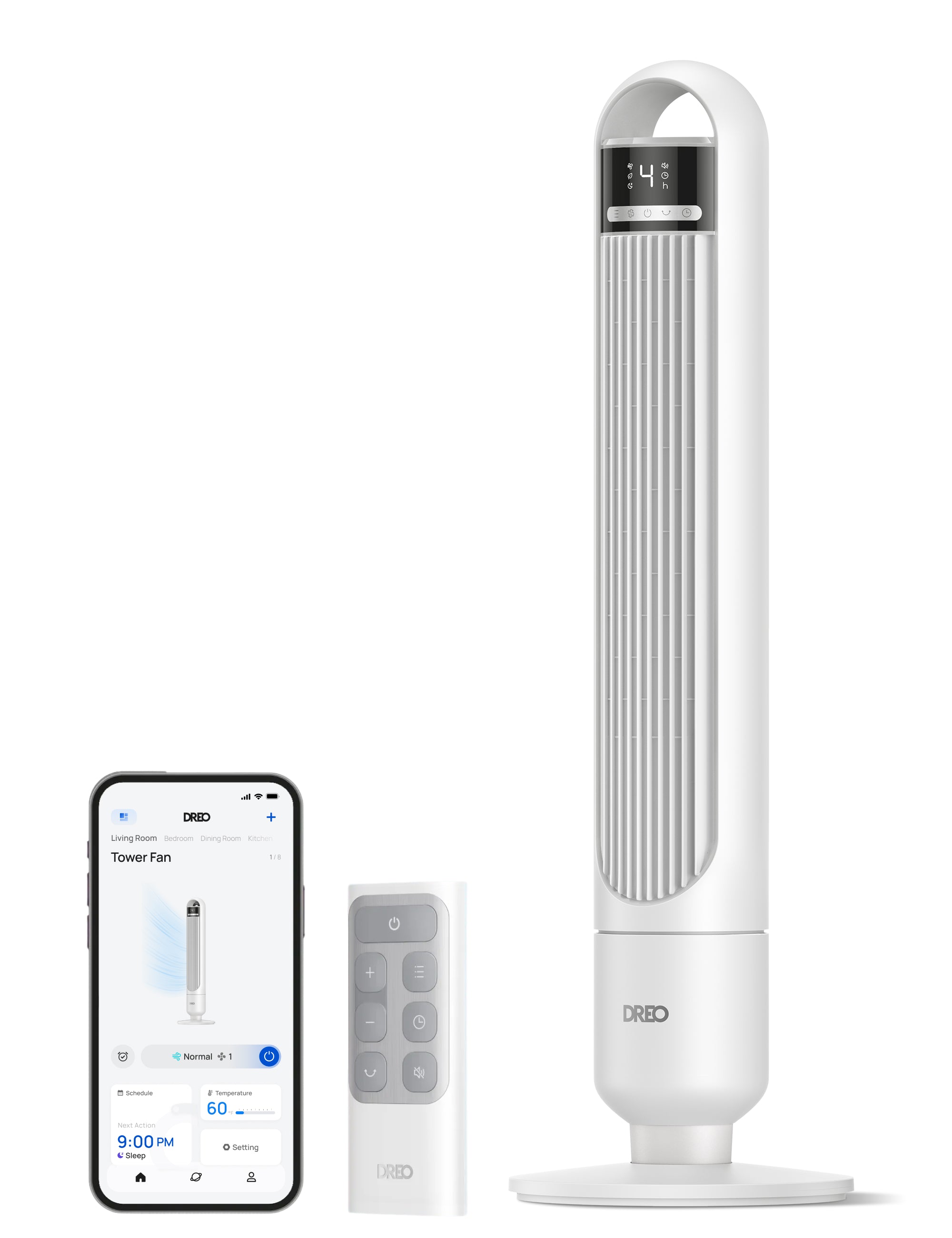 dreo-tower-fan-117s-turmventilator-91-cm image 7