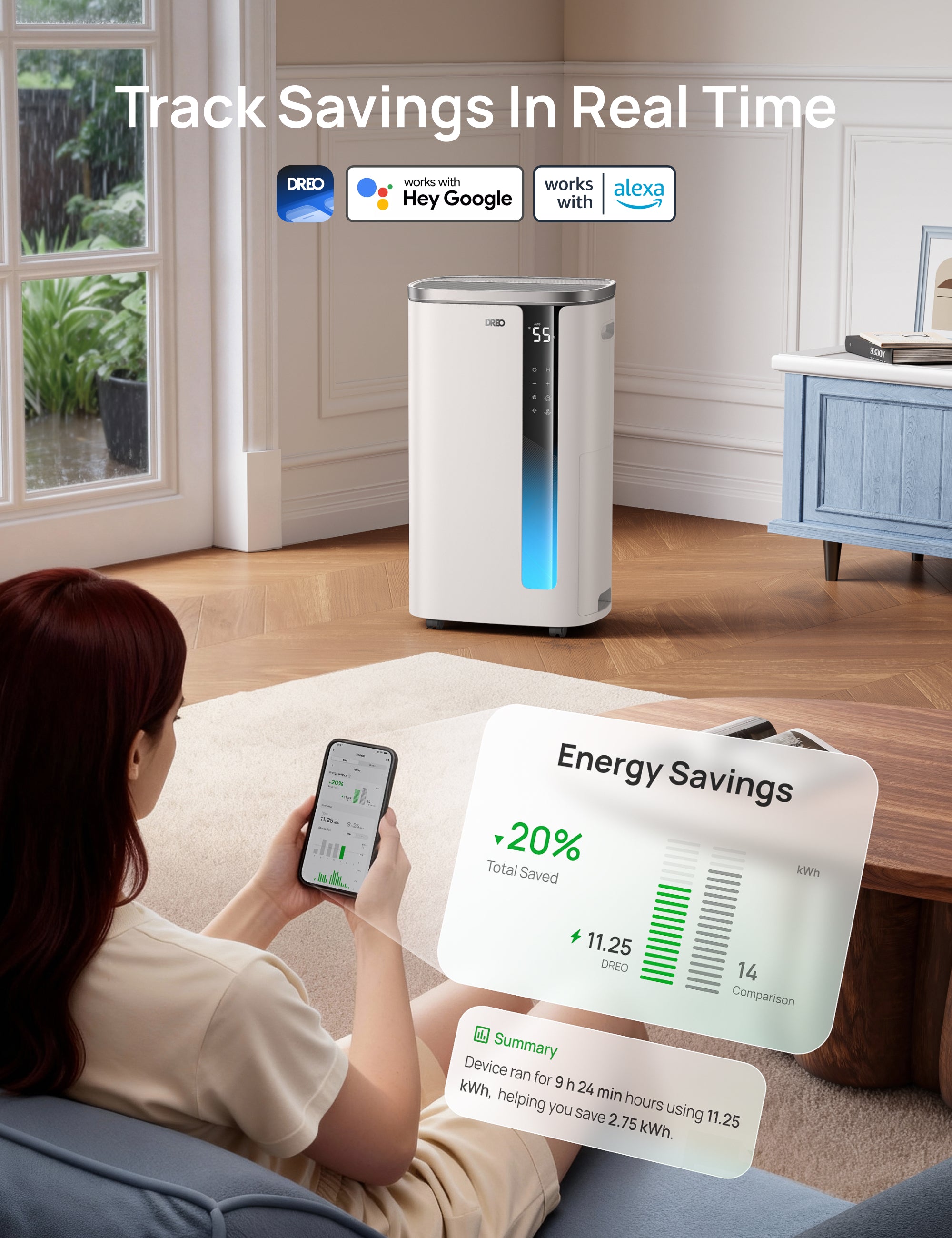 dreo-dehumidifier-733s-luftentfeuchter image 5