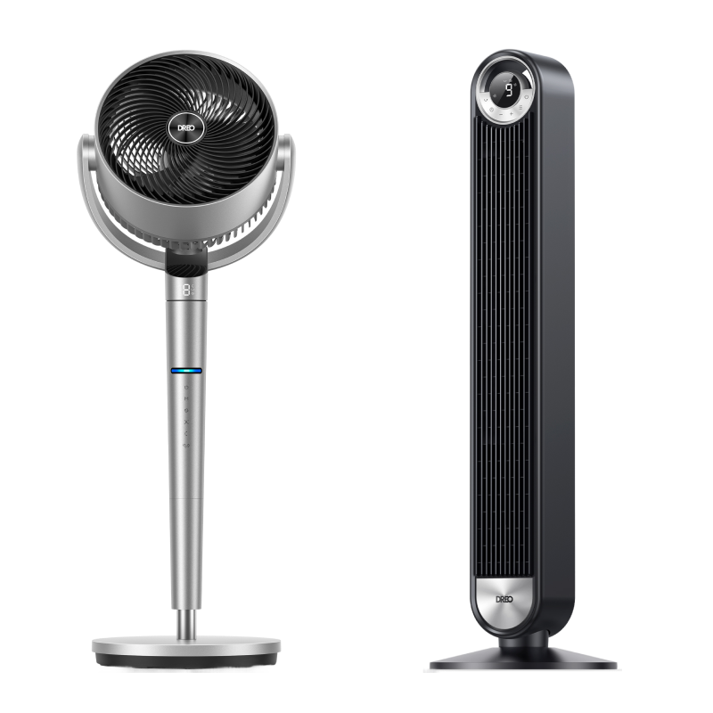 dreo-turbopoly-fan-707s-tower-fan-519-ventilator-set image 1