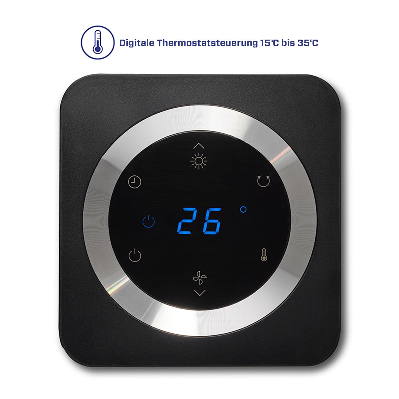 clean-air-optima-ca-904b-design-heizl-fter-2000w-schwarz-f-r-r-ume-bis-40m image 4
