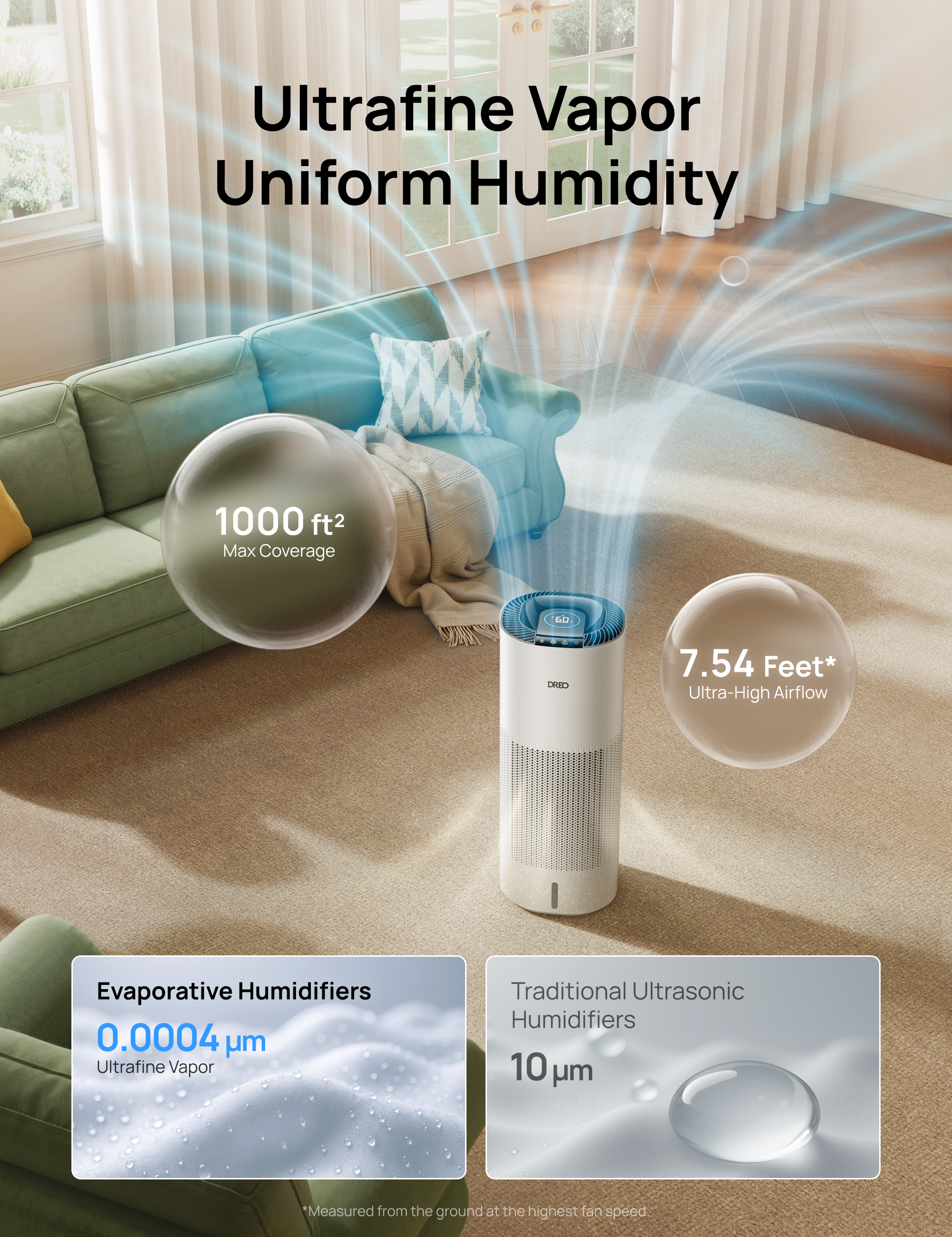 dreo-smart-humidifier-774s-10l-verdunstungs-luftbefeuchter-ohne-nebel image 3