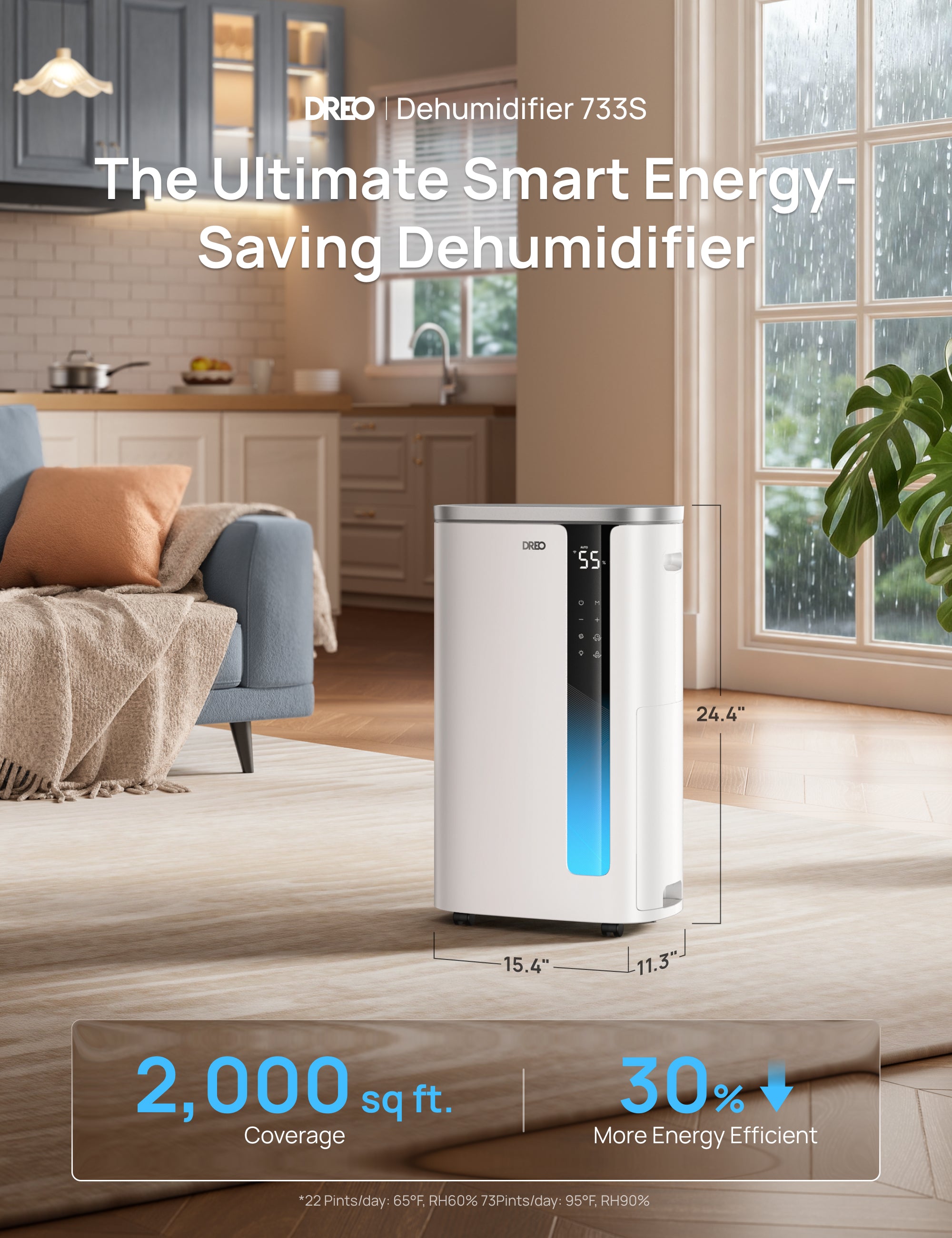 dreo-dehumidifier-733s-luftentfeuchter image 2