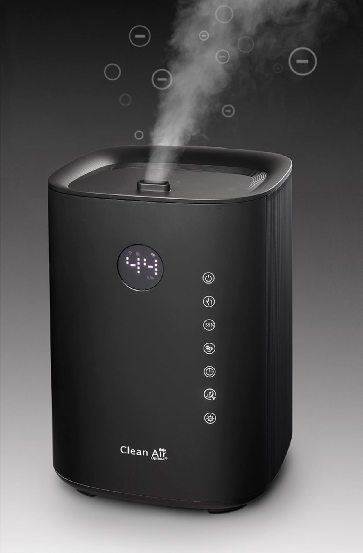 clean-air-optima-ca-605b-smart-luftbefeuchter-5l-mit-uvc-aromatherapie-schwarz image 8