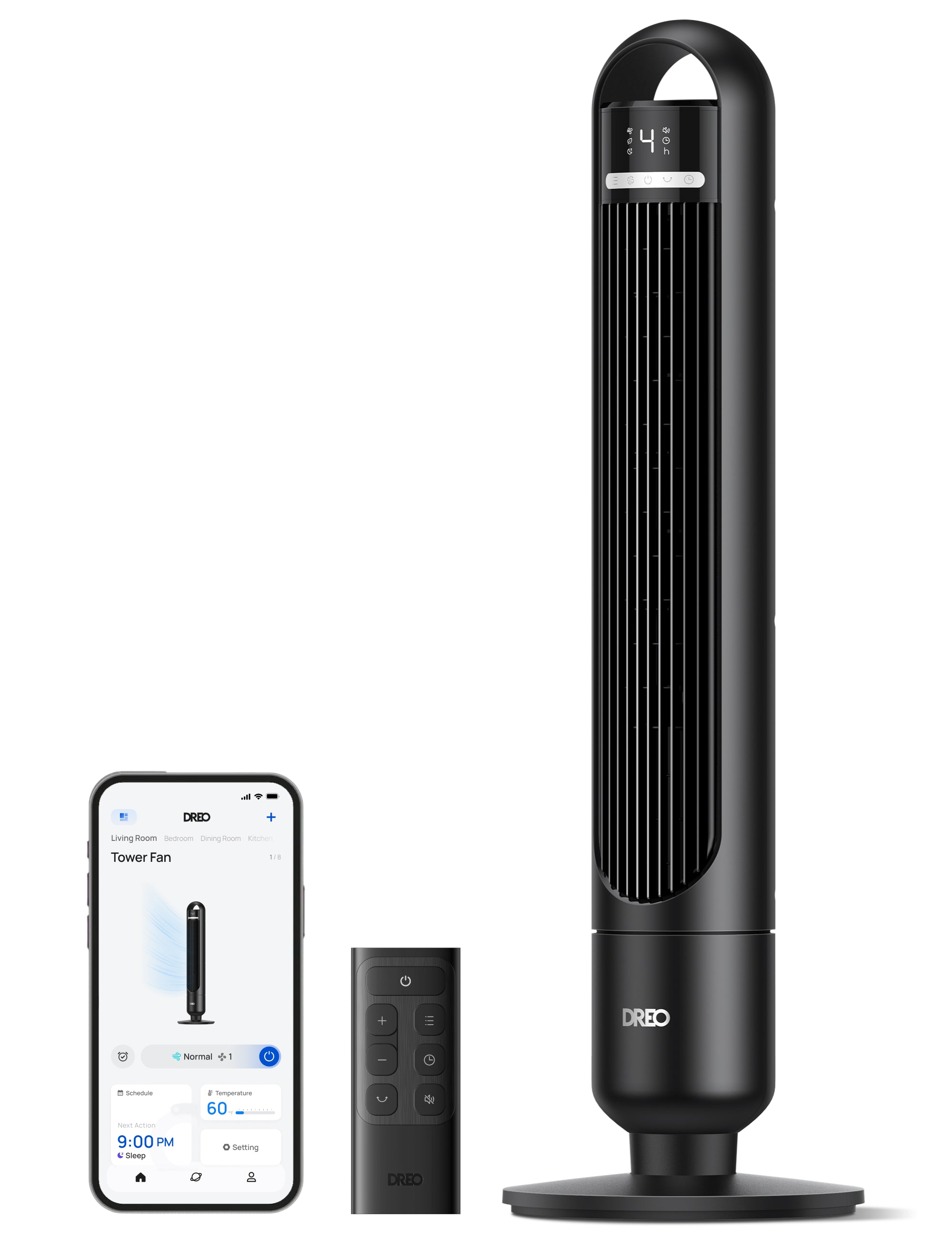dreo-tower-fan-117s-turmventilator-91-cm image 6