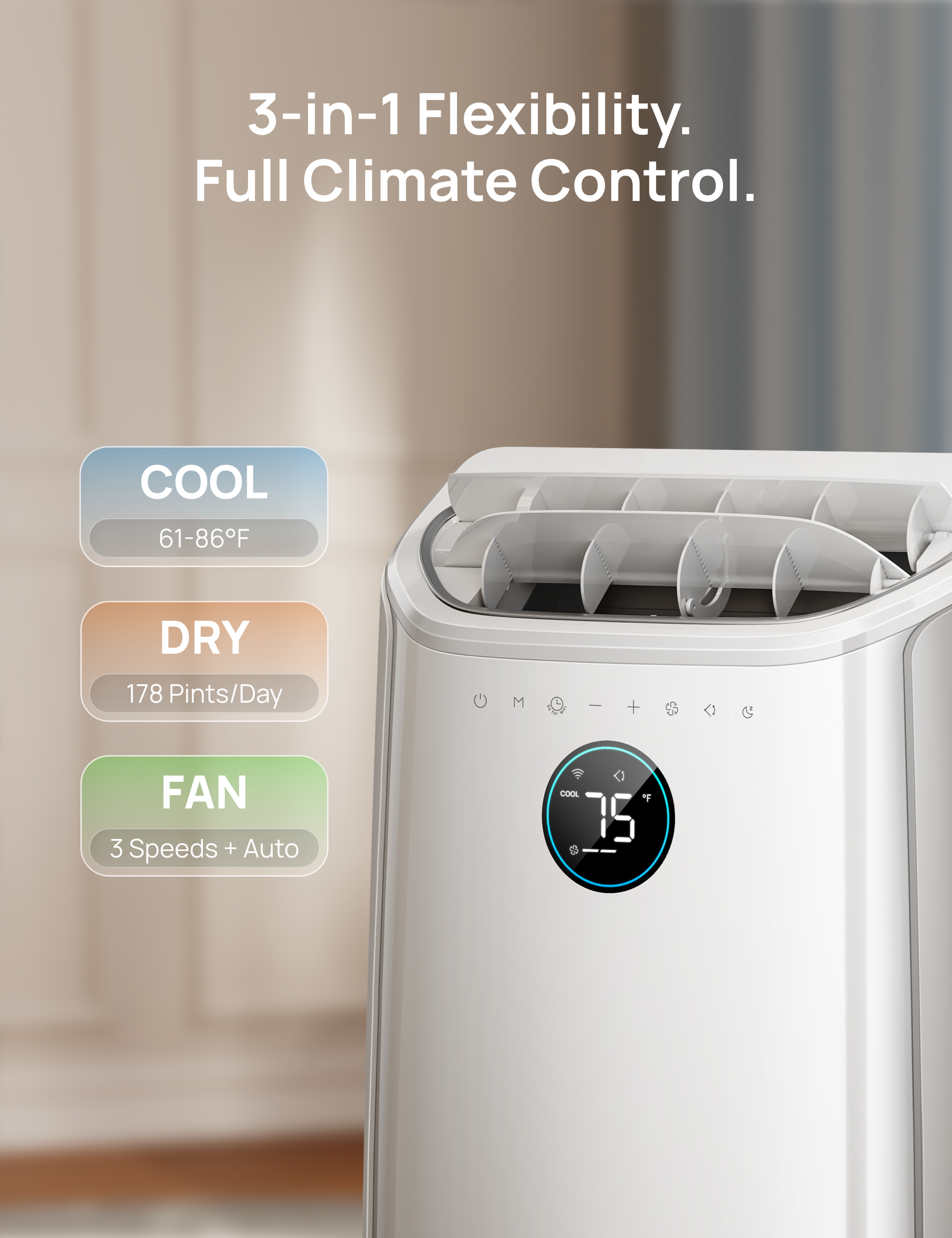 dreo-smart-air-conditioner-515s-mobile-klimaanlage-12-000-btu-2 image 5