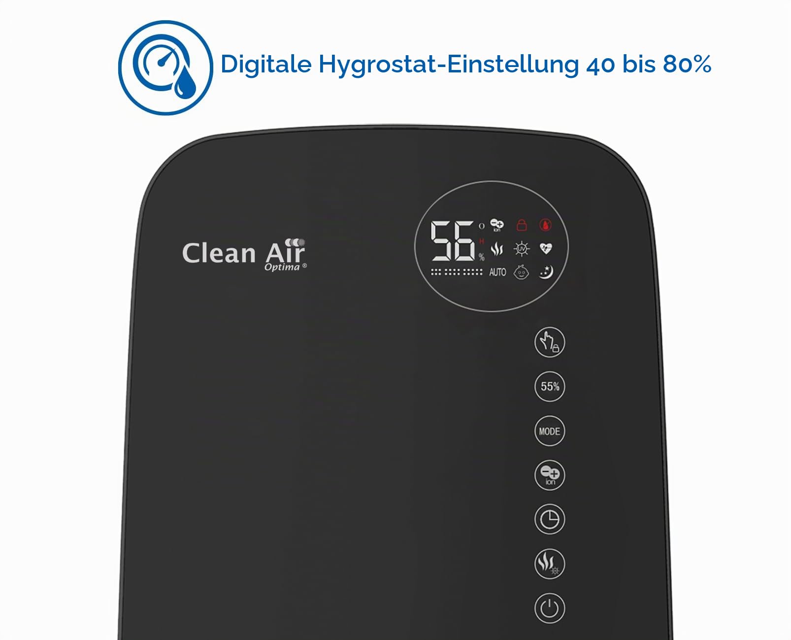 clean-air-optima-ca-607b-smart-luftbefeuchter-5-5-l-mit-ionisator-und-aroma-blac image 4