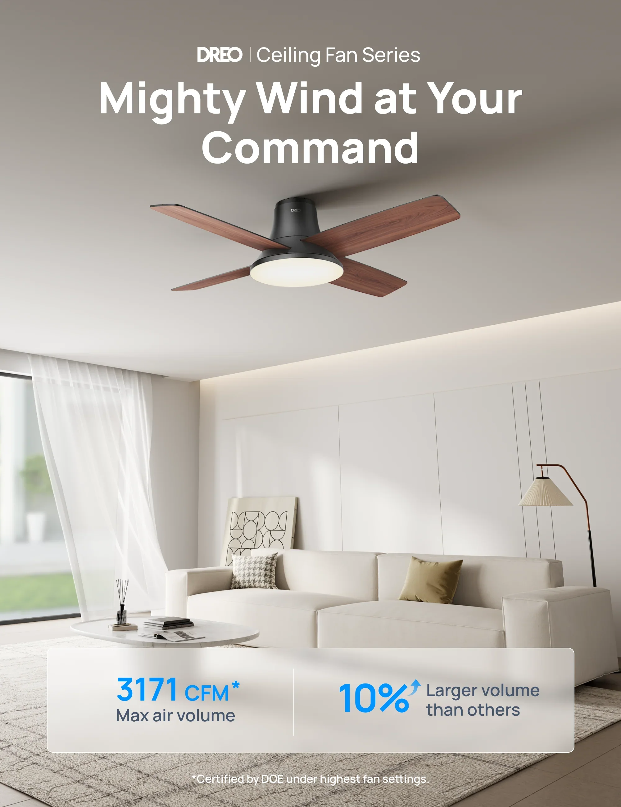 dreo-deckenventilator-513-112-cm-mit-licht-fernbedienung image 3