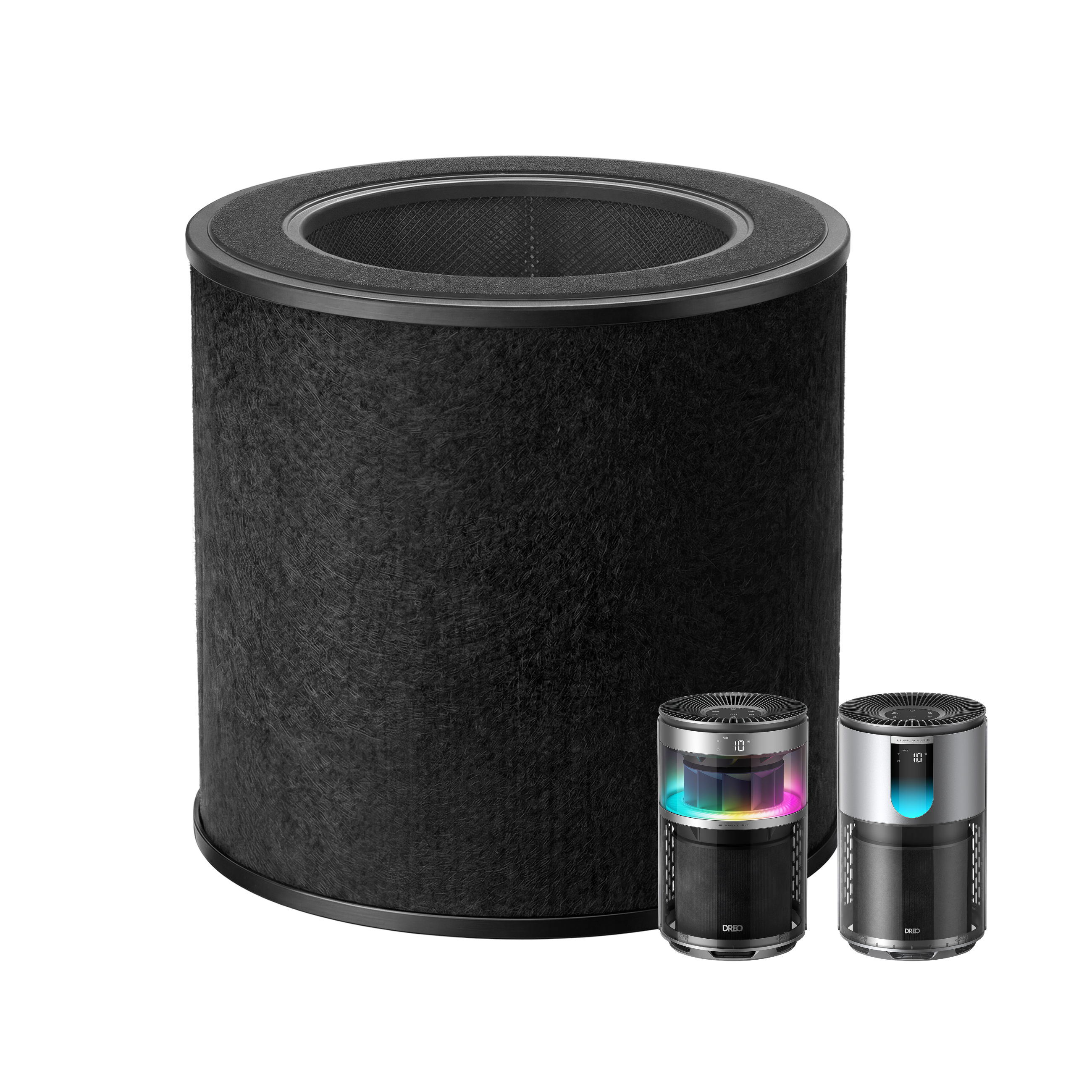 dreo-3-in-1-hepa-pro-filter-f-r-539as-530s-luftreiniger-silber-schwarz-starlight image 1