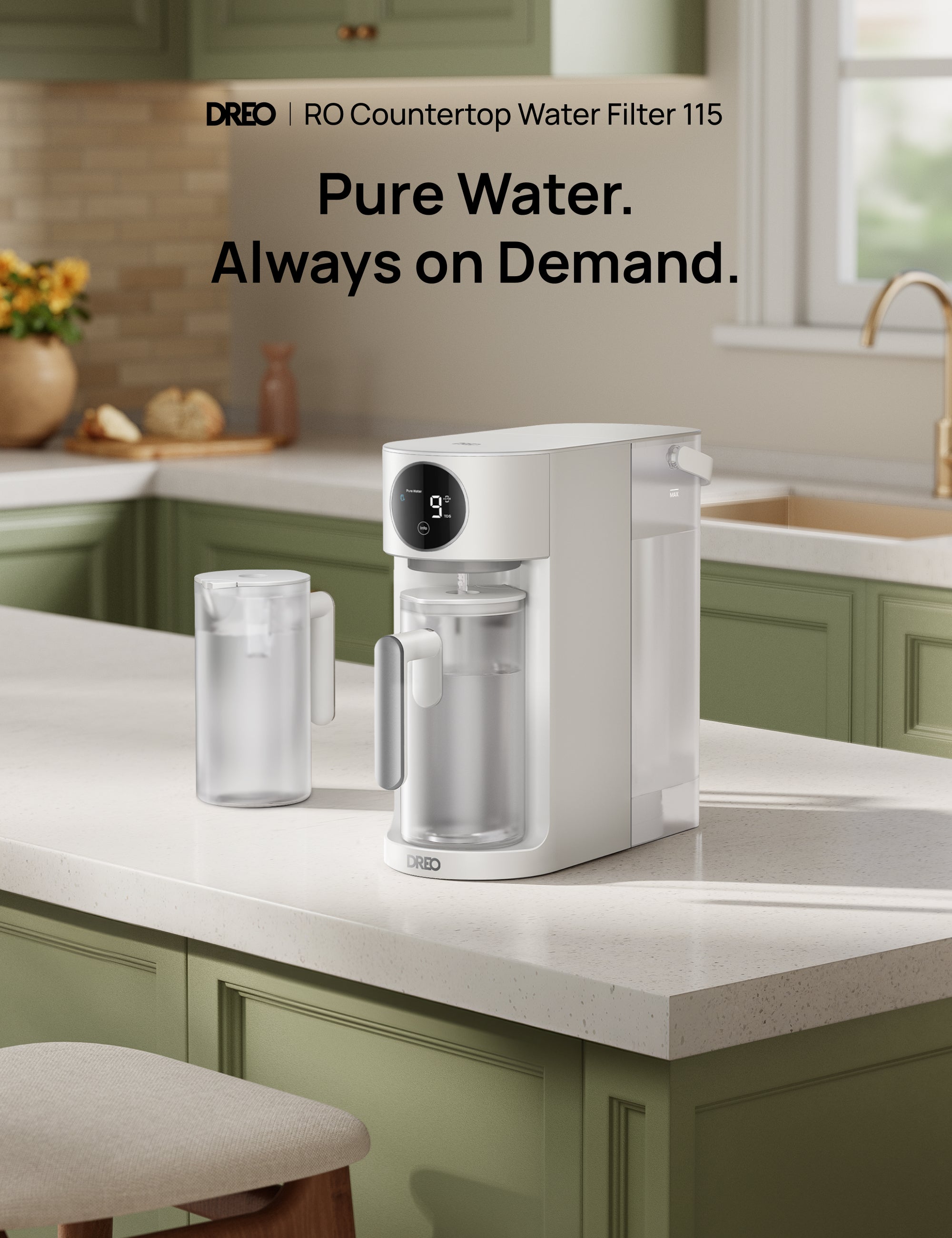 dreo-water-filter-115-ro-wasserfilter image 2