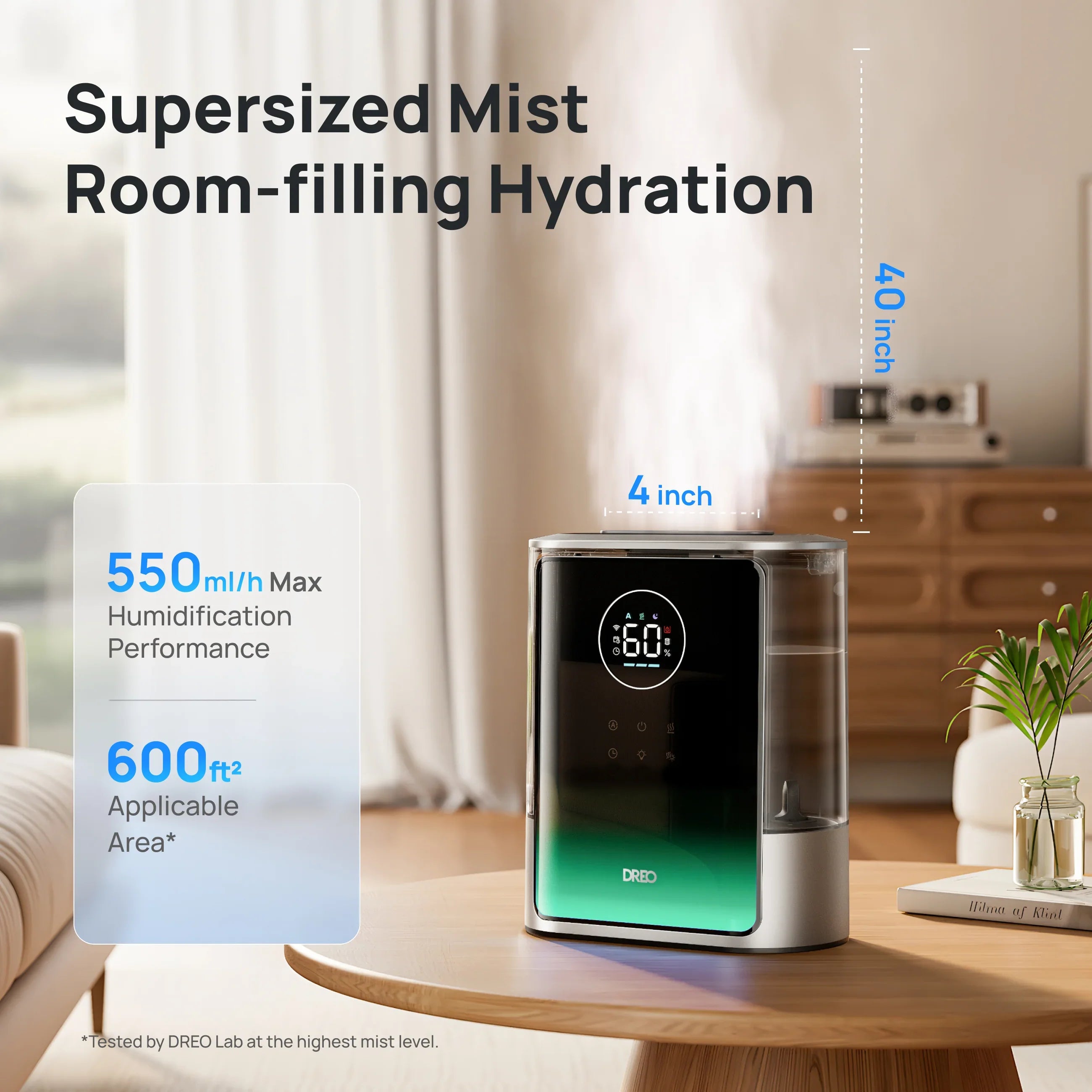dreo-smart-humidifier-717s-8l-hybrid-warm-kalt image 6