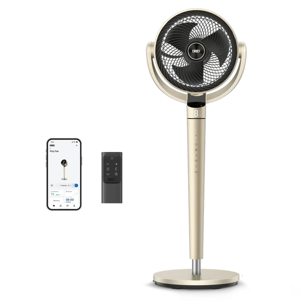 dreo-turbopoly-fan-704s-standventilator-107cm-mit-wlan image 1