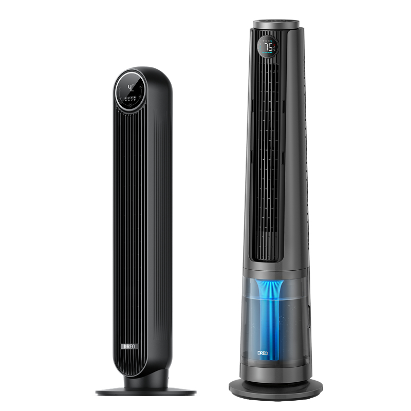 dreo-tower-fan-nomad-one-turbocool-misting-fan-765s-set image 1