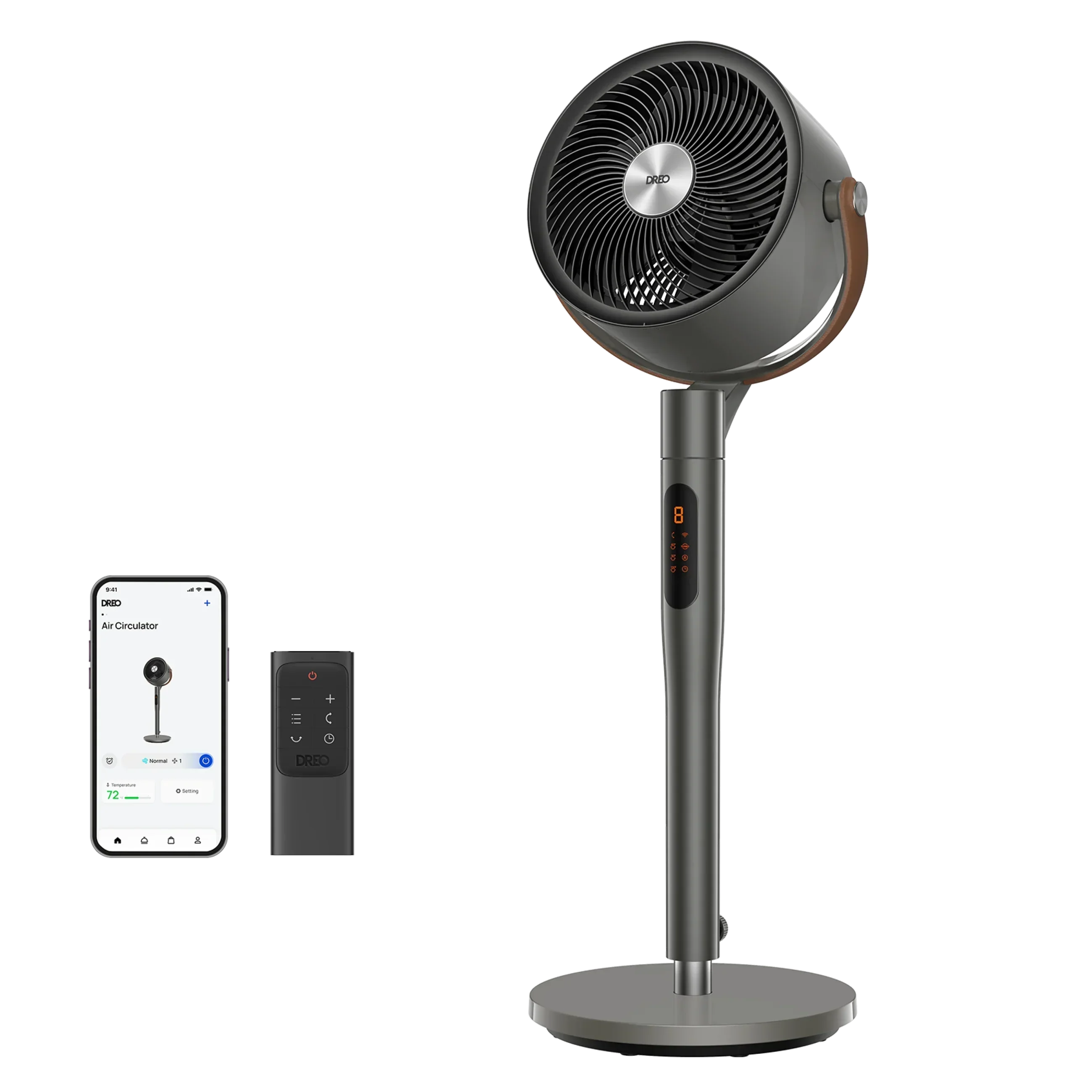 dreo-turbopoly-fan-513s-standventilator image 2