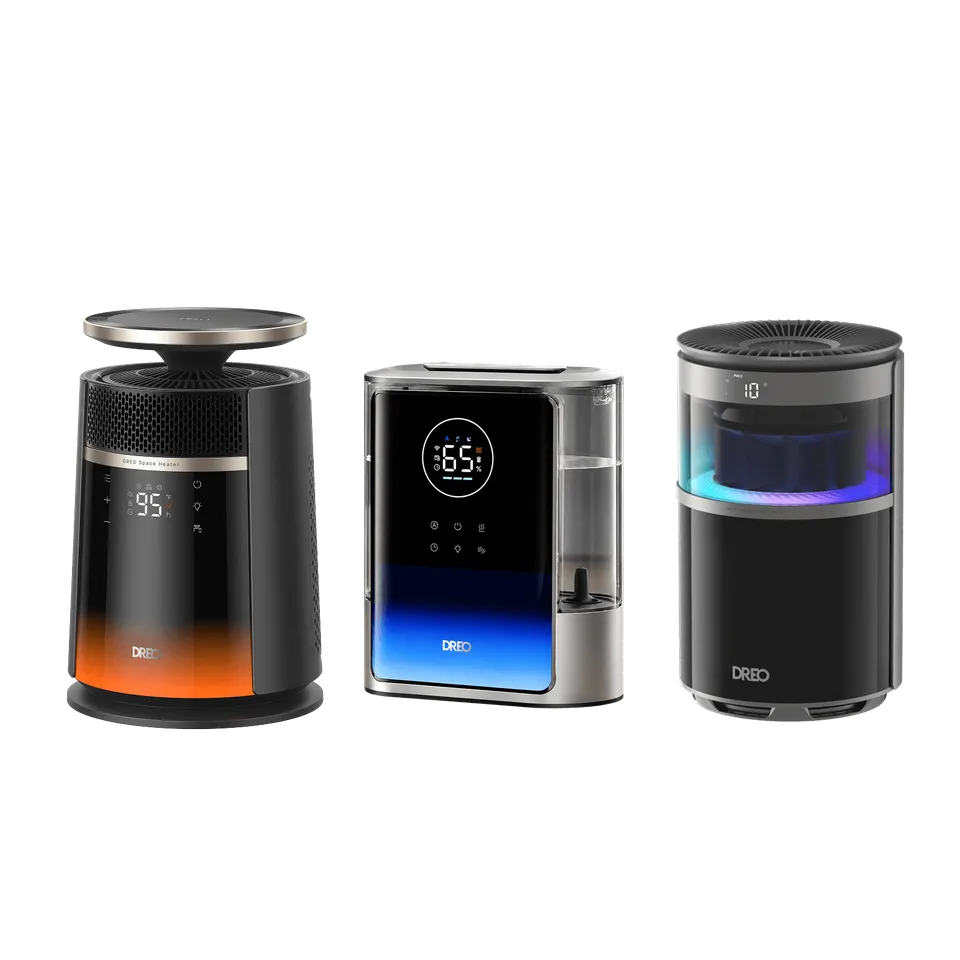 dreo-set-air-purifier-530s-heater-720-humidifier-717s-8l image 1