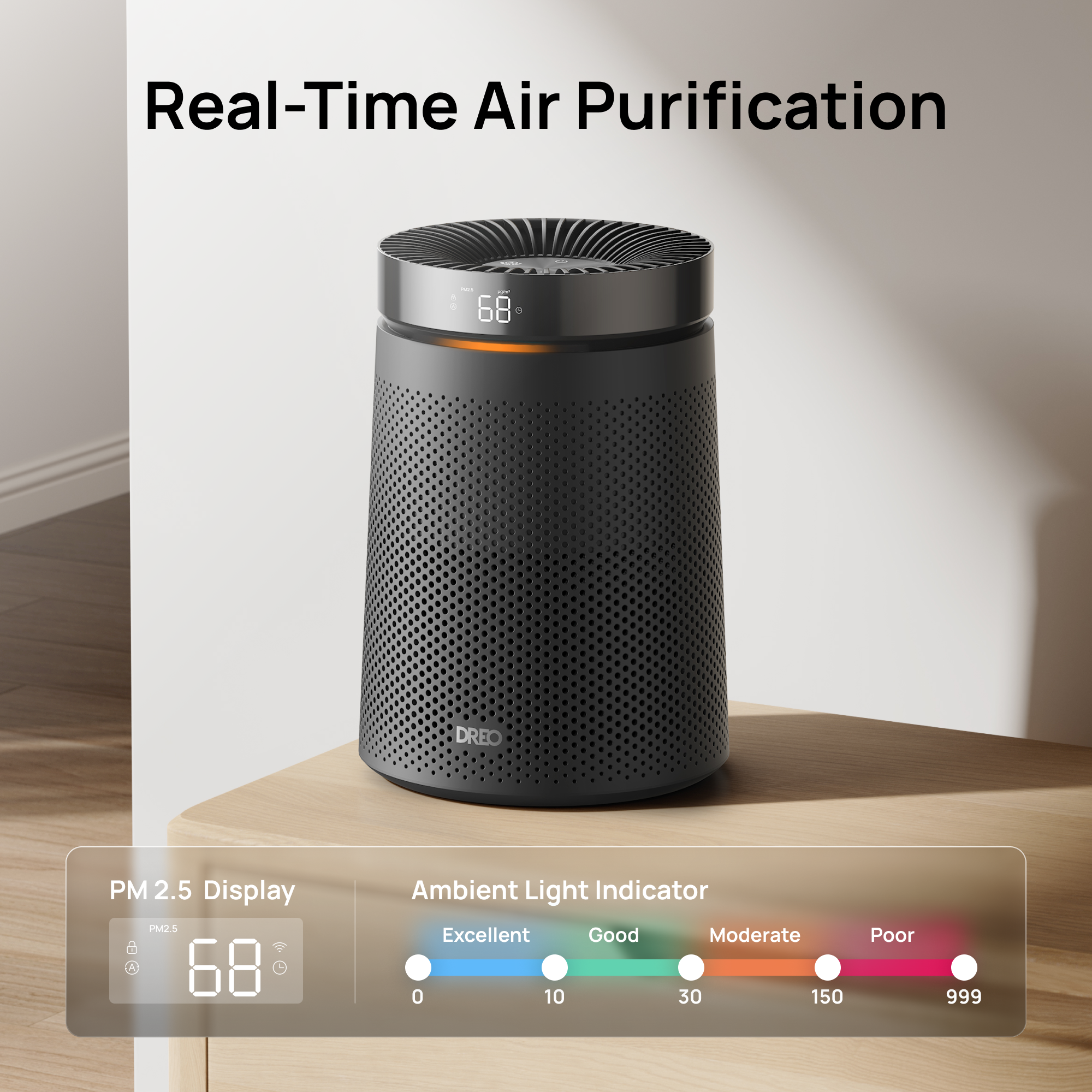 dreo-air-purifier-macro-606-luftreiniger image 3
