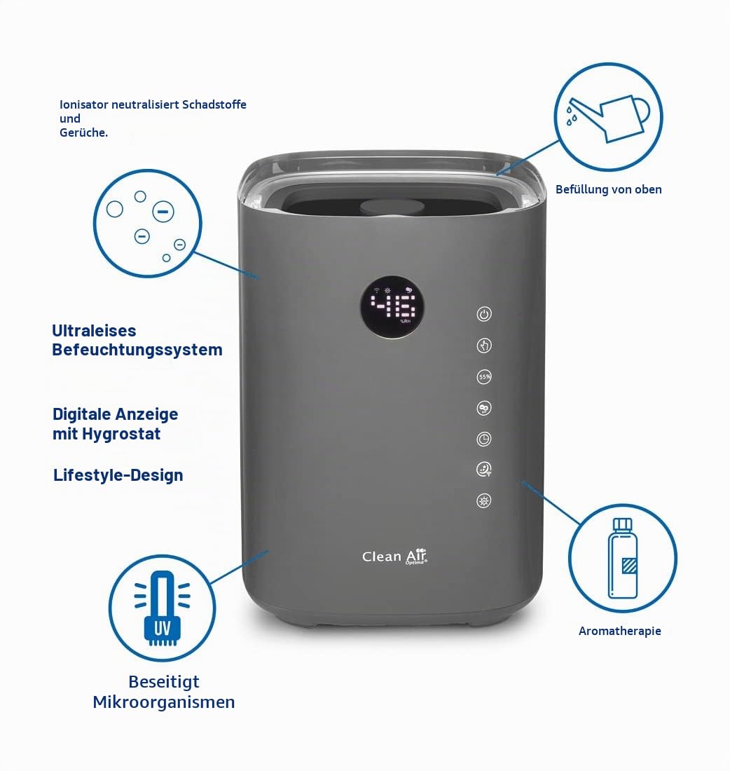 clean-air-optima-ca-605t-smart-top-filling-luftbefeuchter-titan-480-ml-h-bis-65- image 4