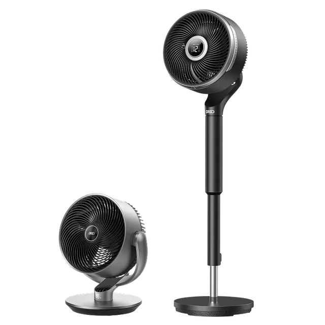 dreo-turbopoly-fan-765s-table-fan-714s-ventilator-set image 1