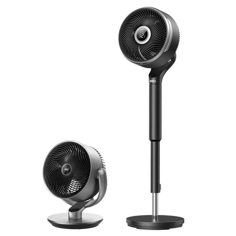 dreo-turbopoly-fan-765s-table-fan-714s-ventilator-set image 1