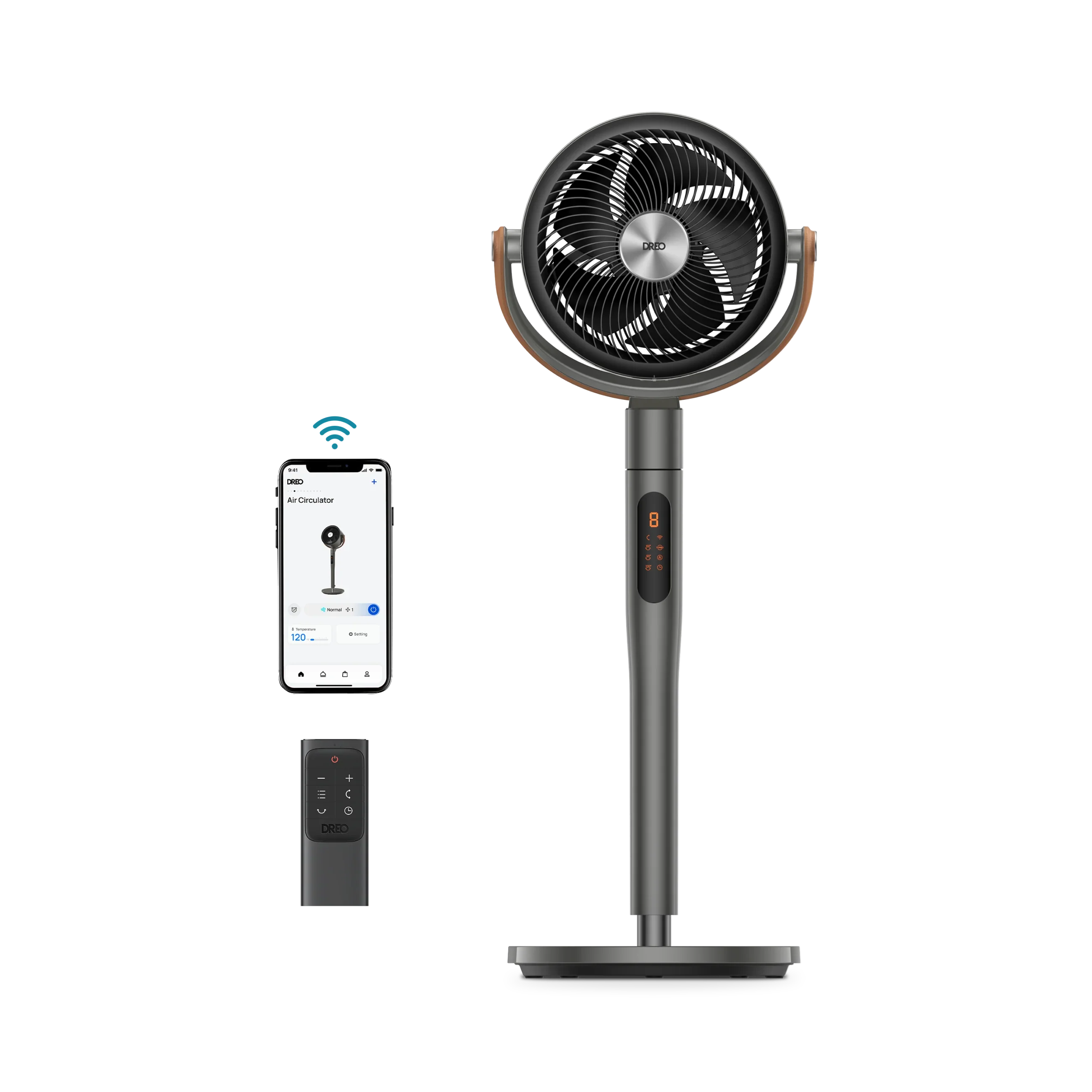 dreo-turbopoly-fan-513s-standventilator image 3