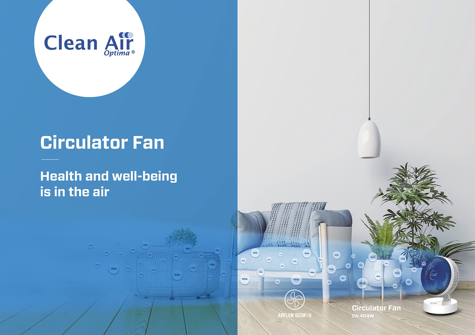 clean-air-optima-ca-404-design-zirkulator-ventilator-mit-ionisator-wei image 2