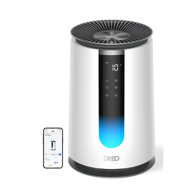 dreo-338s-luftreiniger-115-cfm-mit-hepa-und-aroma-fach image 1