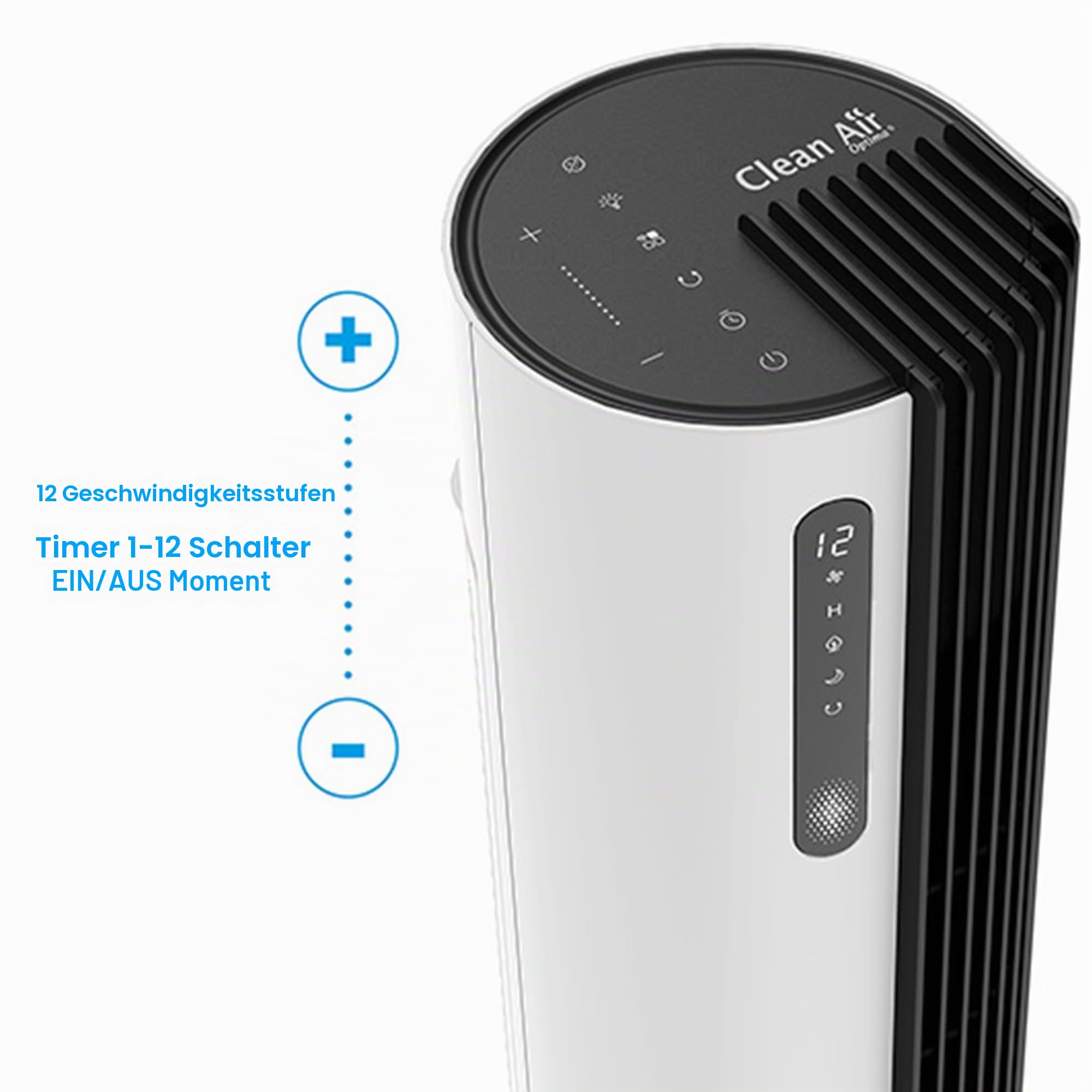 clean-air-optima-ca-407-smart-turmventilator-wei-schwarz-500m-h-app image 8