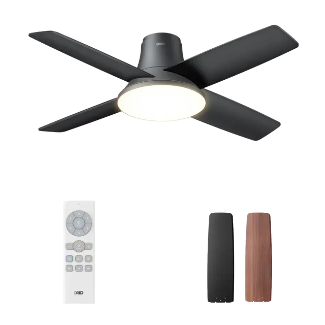 dreo-deckenventilator-513-112-cm-mit-licht-fernbedienung image 1