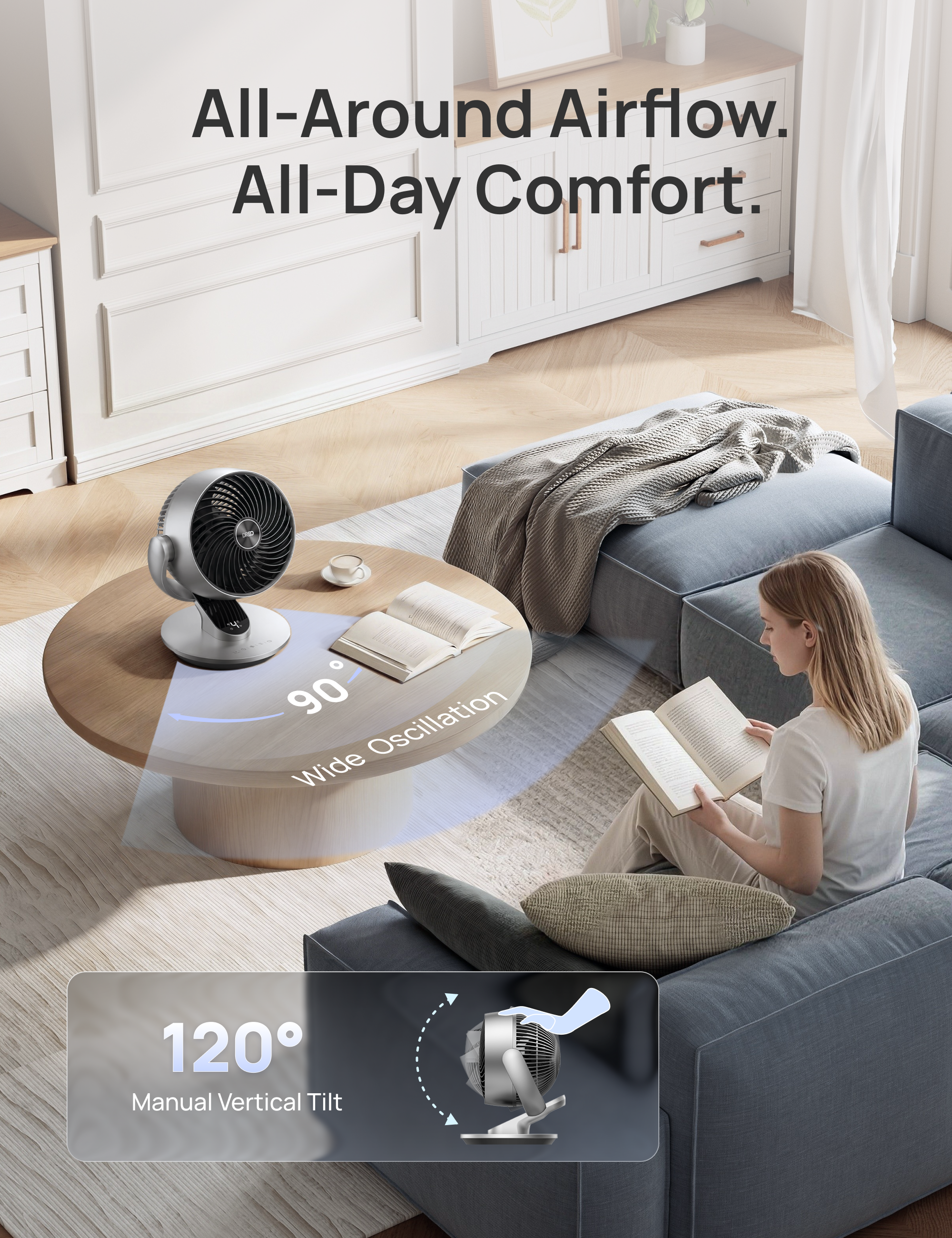dreo-turbopoly-table-fan-511s-tischventilator-smart image 5