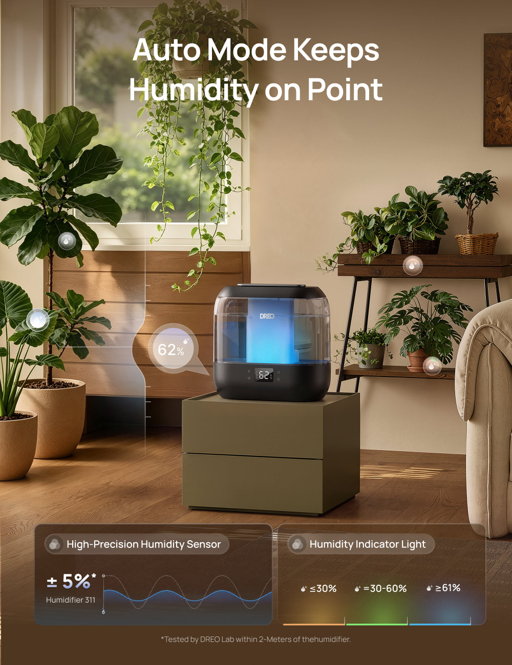 dreo-humidifier-311-luftbefeuchter-4l-top-fill image 5