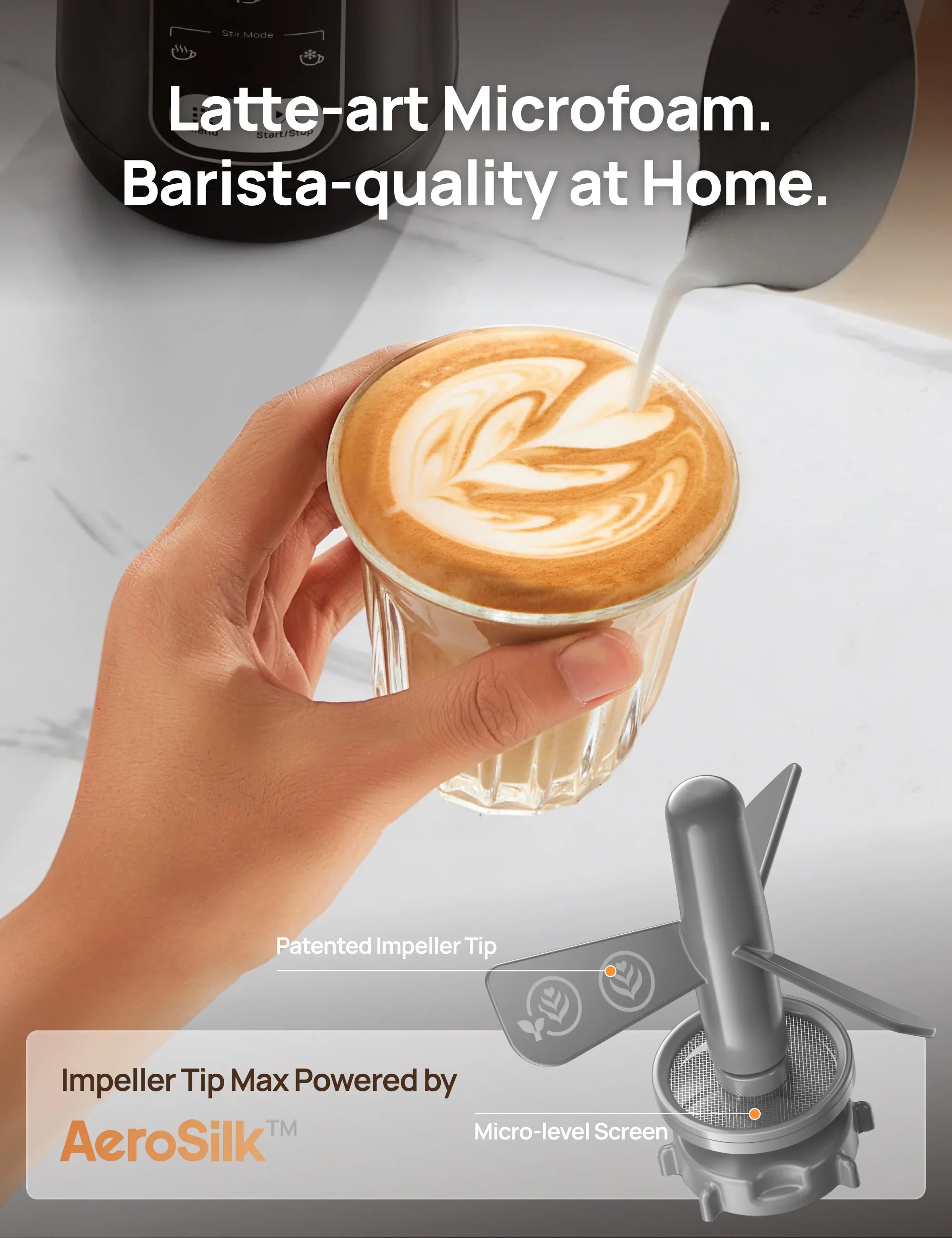dreo-baristamaker-milk-frother-air-milchaufsch-umer-8-in-1 image 3