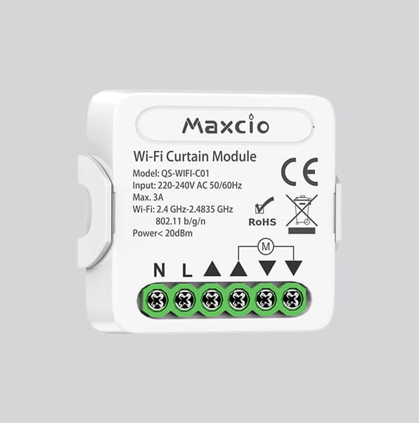 maxcio-smart-percentage-curtain-module-wlan-vorhangmodul-mit-prozentsteuerung image 1