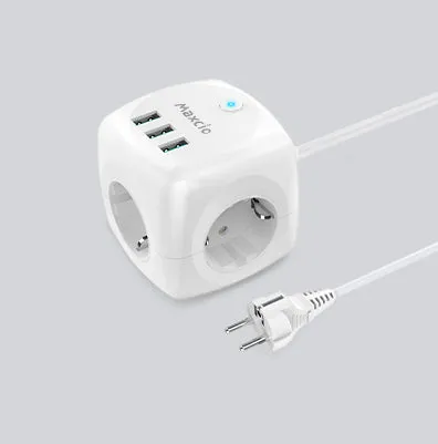 maxcio-power-cube-steckdosenw-rfel-wei image 1