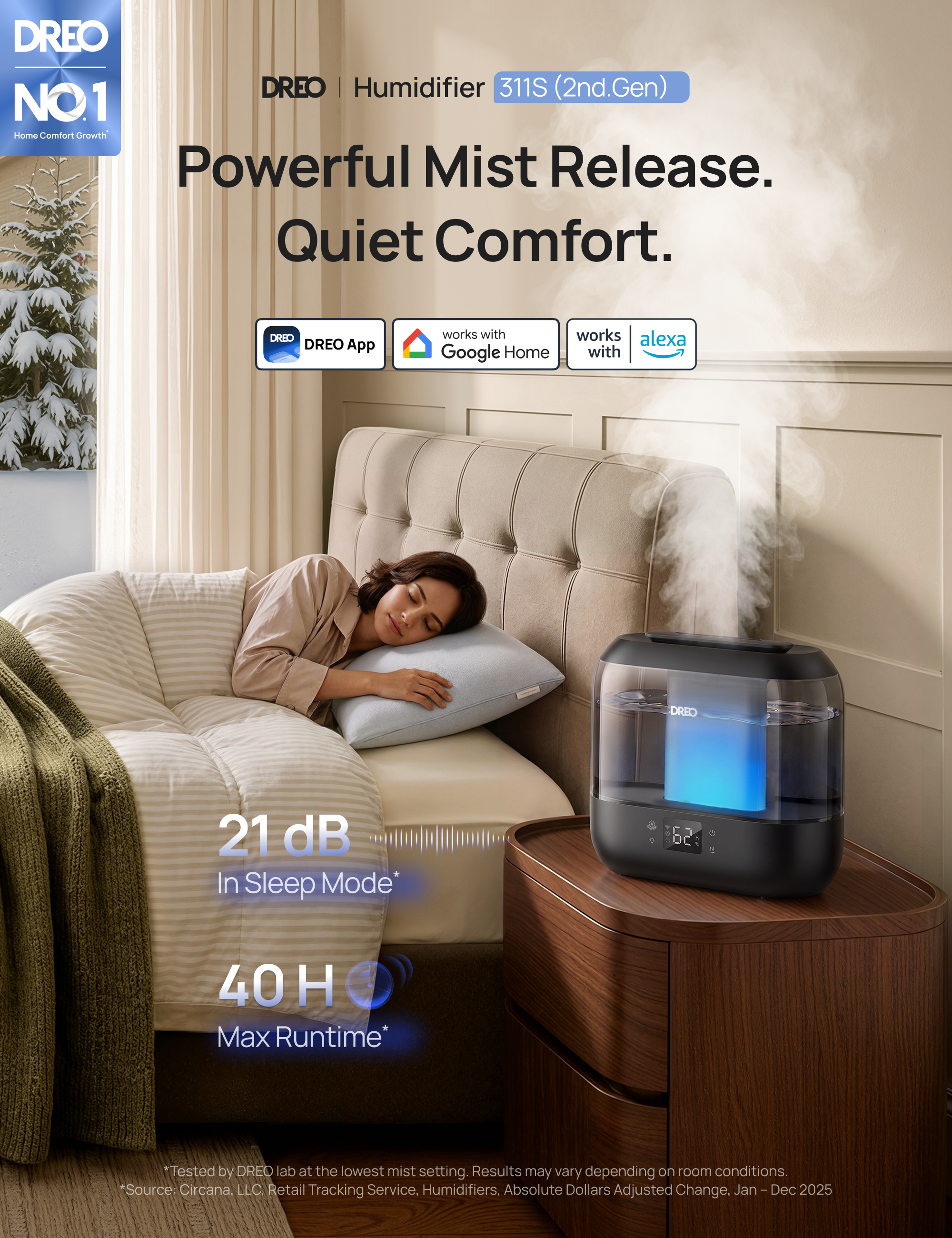 dreo-humidifier-311s-luftbefeuchter-4-l-top-fill image 2