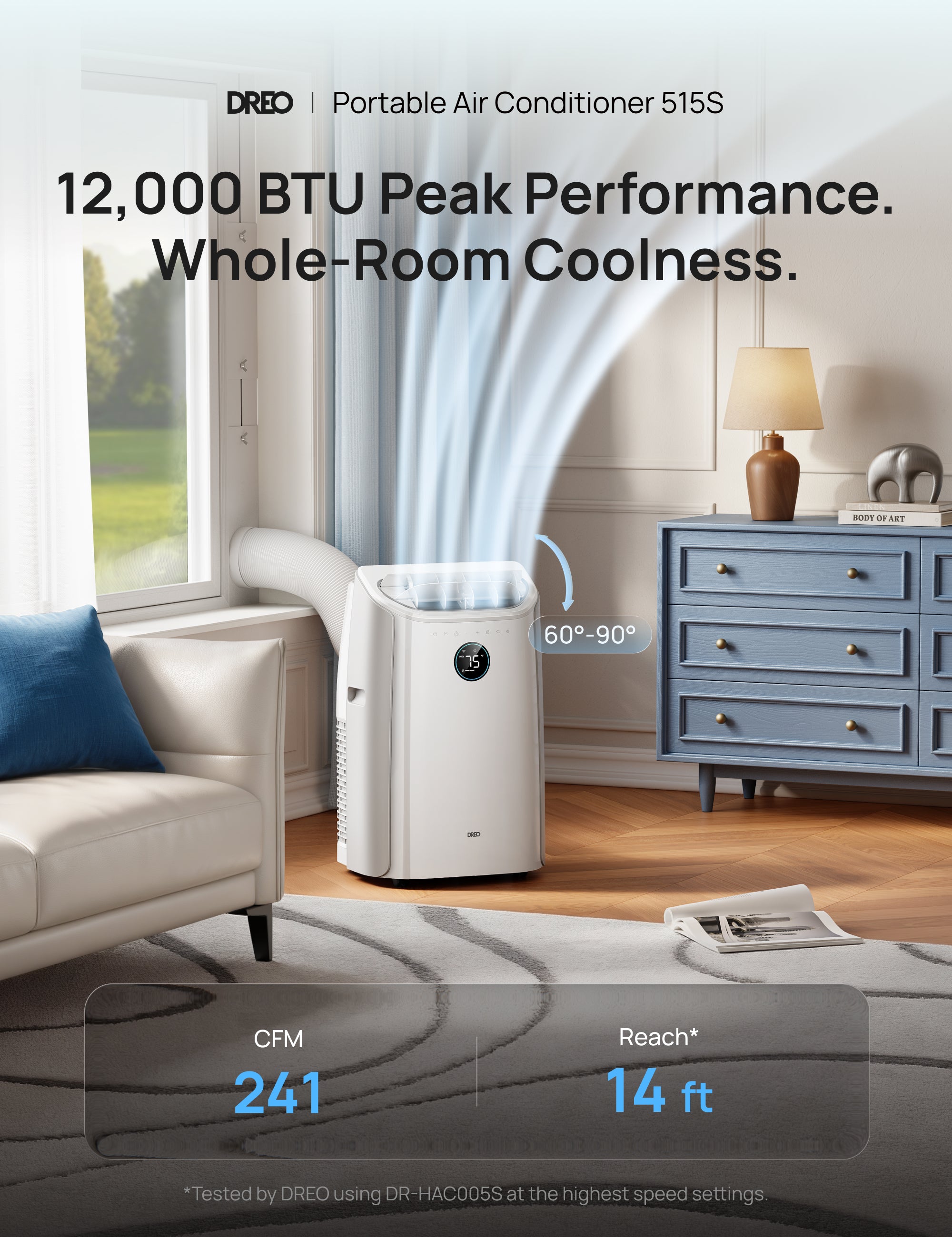 dreo-smart-air-conditioner-515s-mobile-klimaanlage-12-000-btu-2 image 3