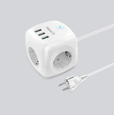 maxcio-power-cube-steckdosenw-rfel-wei image 1
