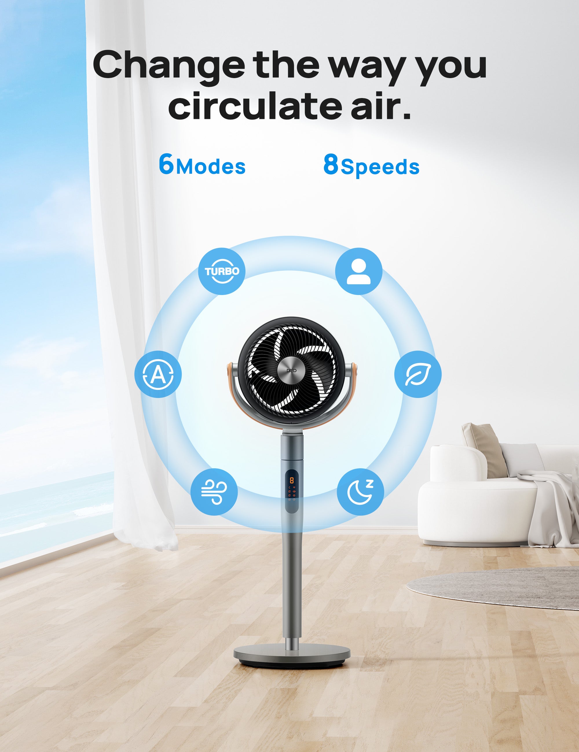 dreo-turbopoly-fan-513s-standventilator image 8