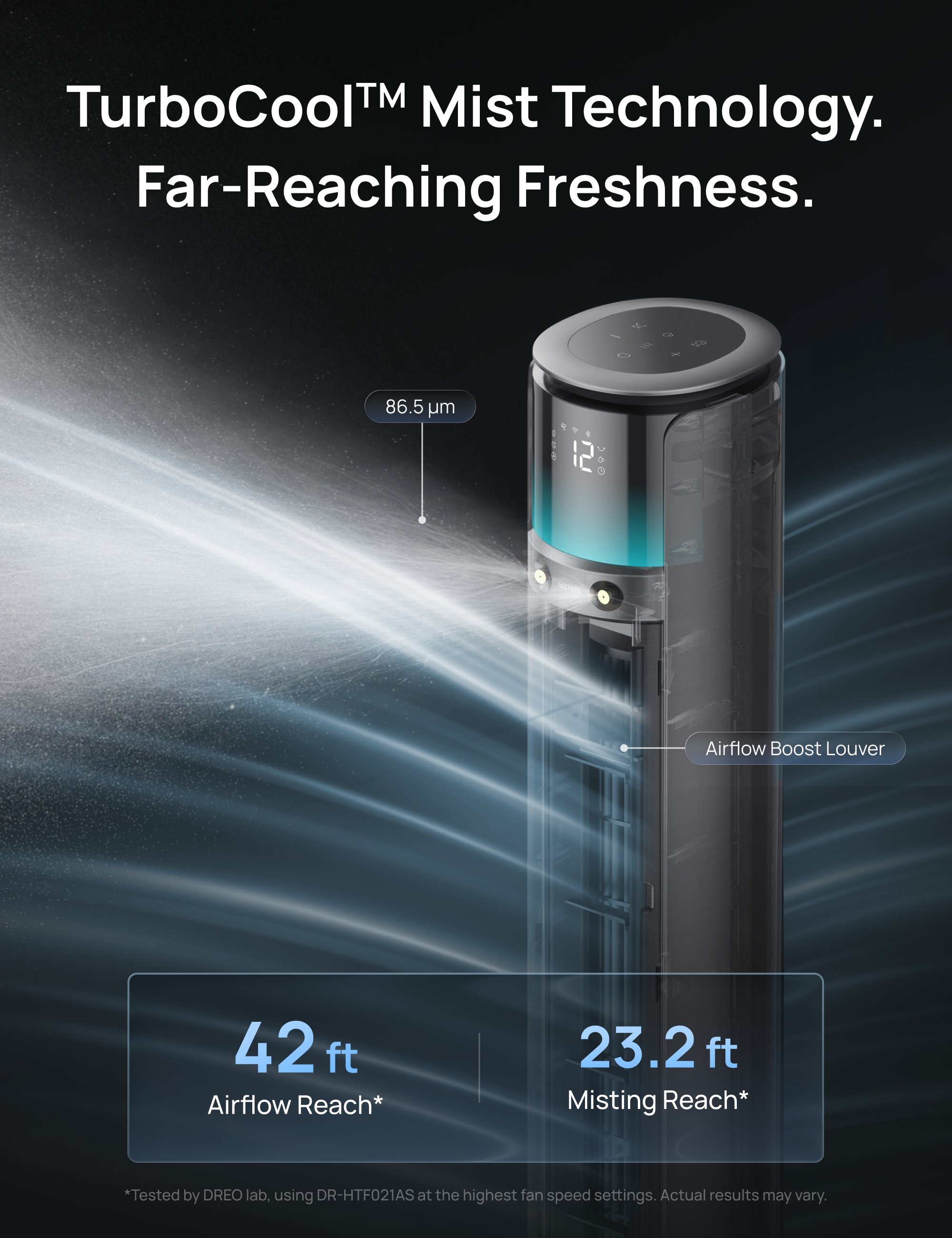 dreo-turbocool-711as-outdoor-misting-fan-ventilator image 4