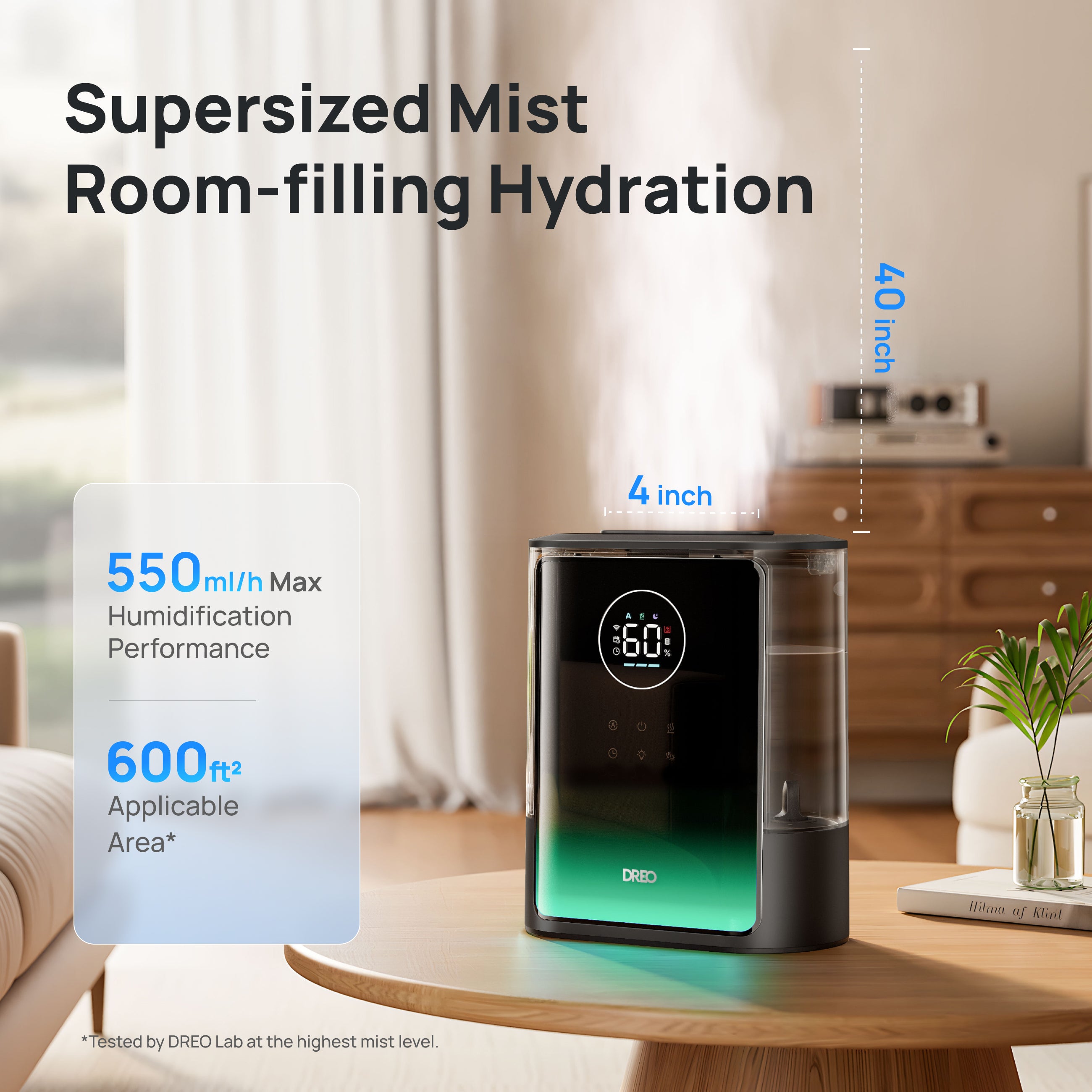 dreo-smart-humidifier-717s-8l-luftbefeuchter image 2