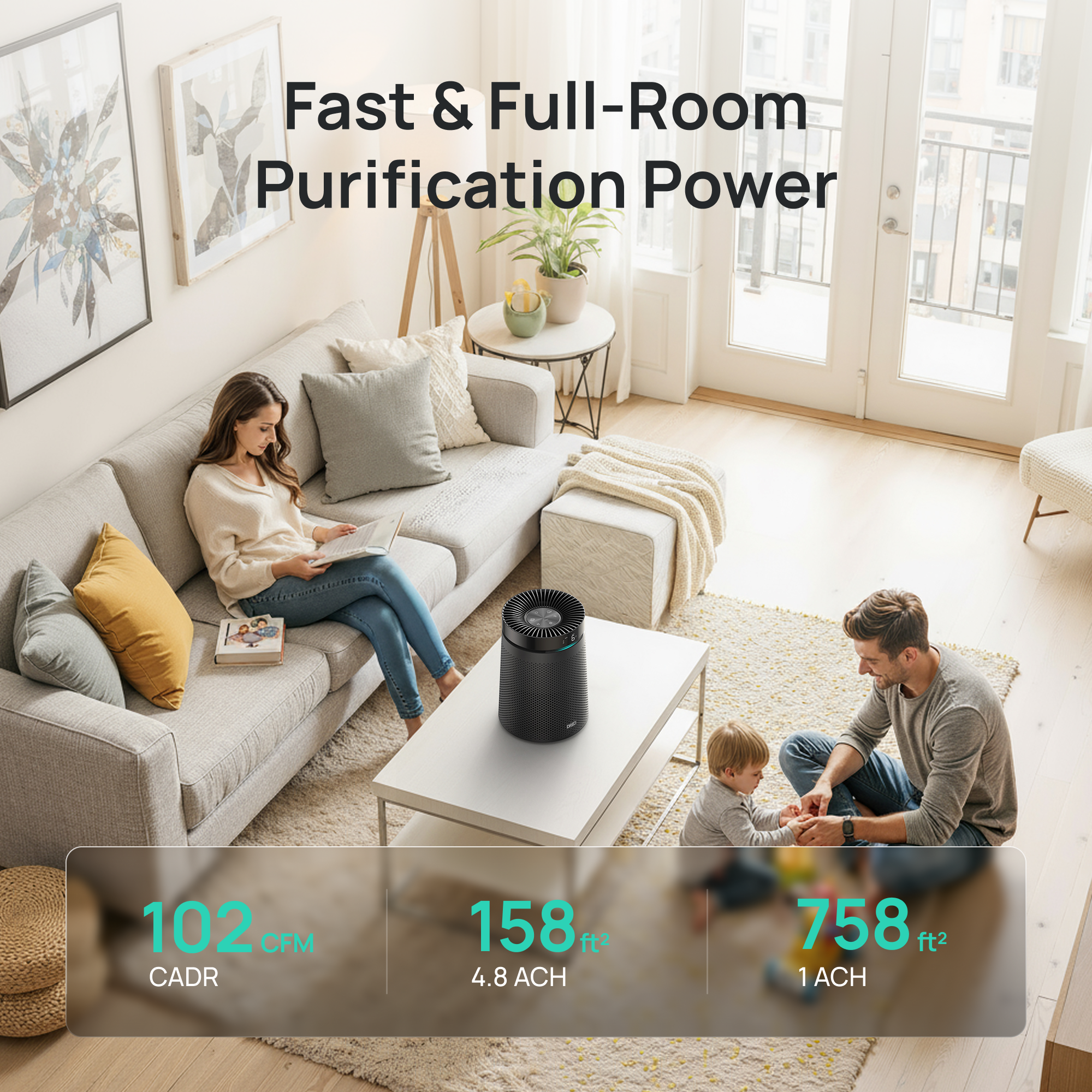 dreo-air-purifier-macro-606-luftreiniger image 8