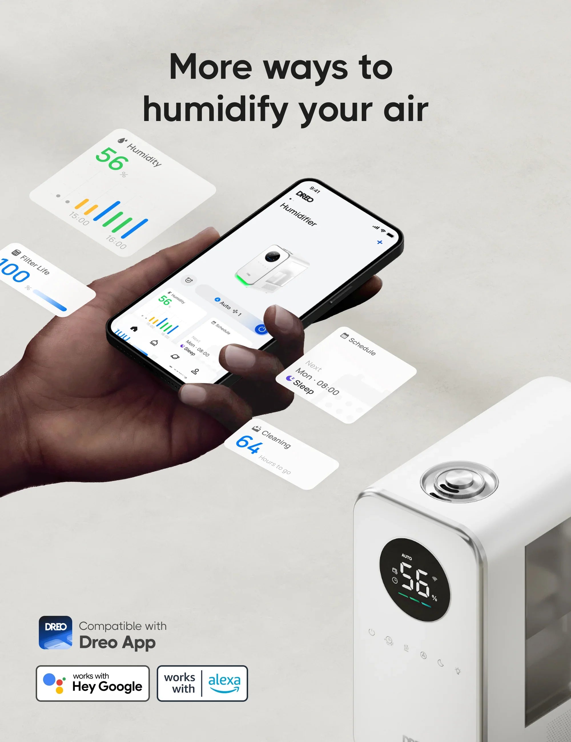 dreo-smart-humidifier-612s-luftbefeuchter-5l image 8