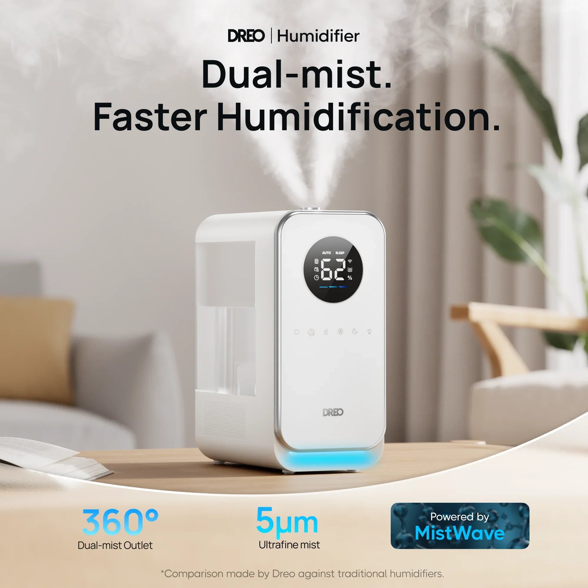 dreo-smart-humidifier-512s-5l-luftbefeuchter image 2