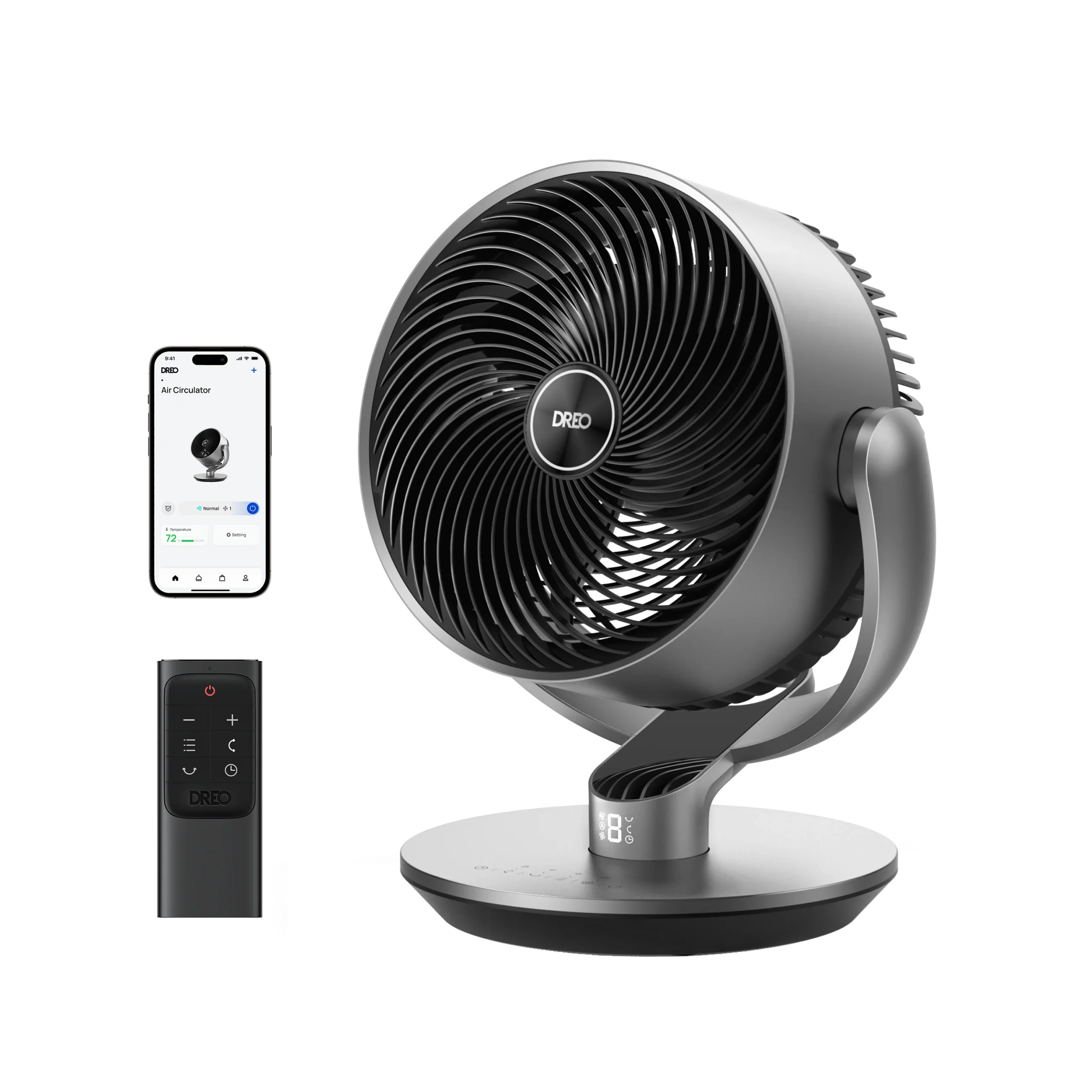 dreo-turbopoly-table-fan-714s-tischventilator image 4
