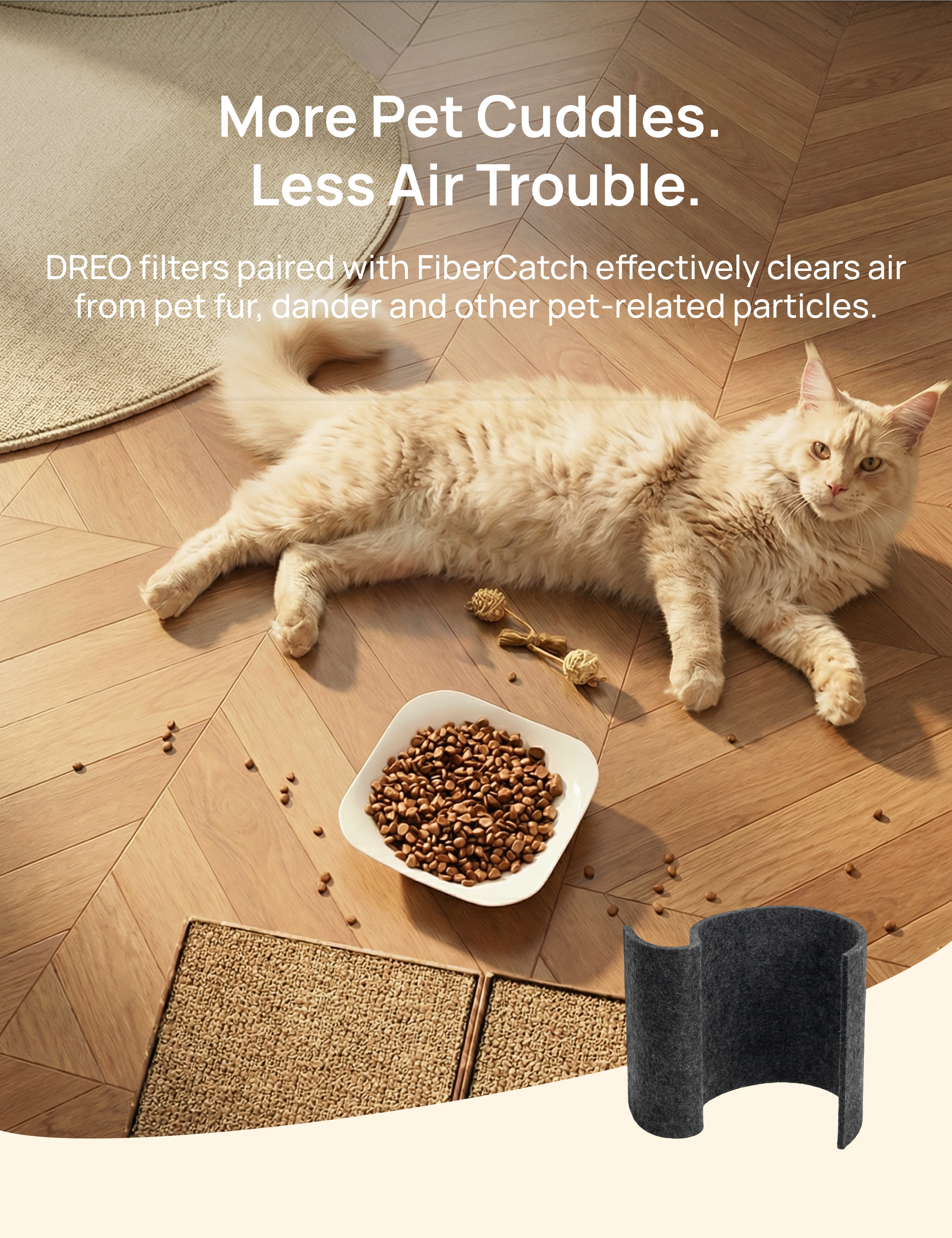 dreo-fibercatch-vorfilter-f-r-539as-530s-luftreiniger image 3